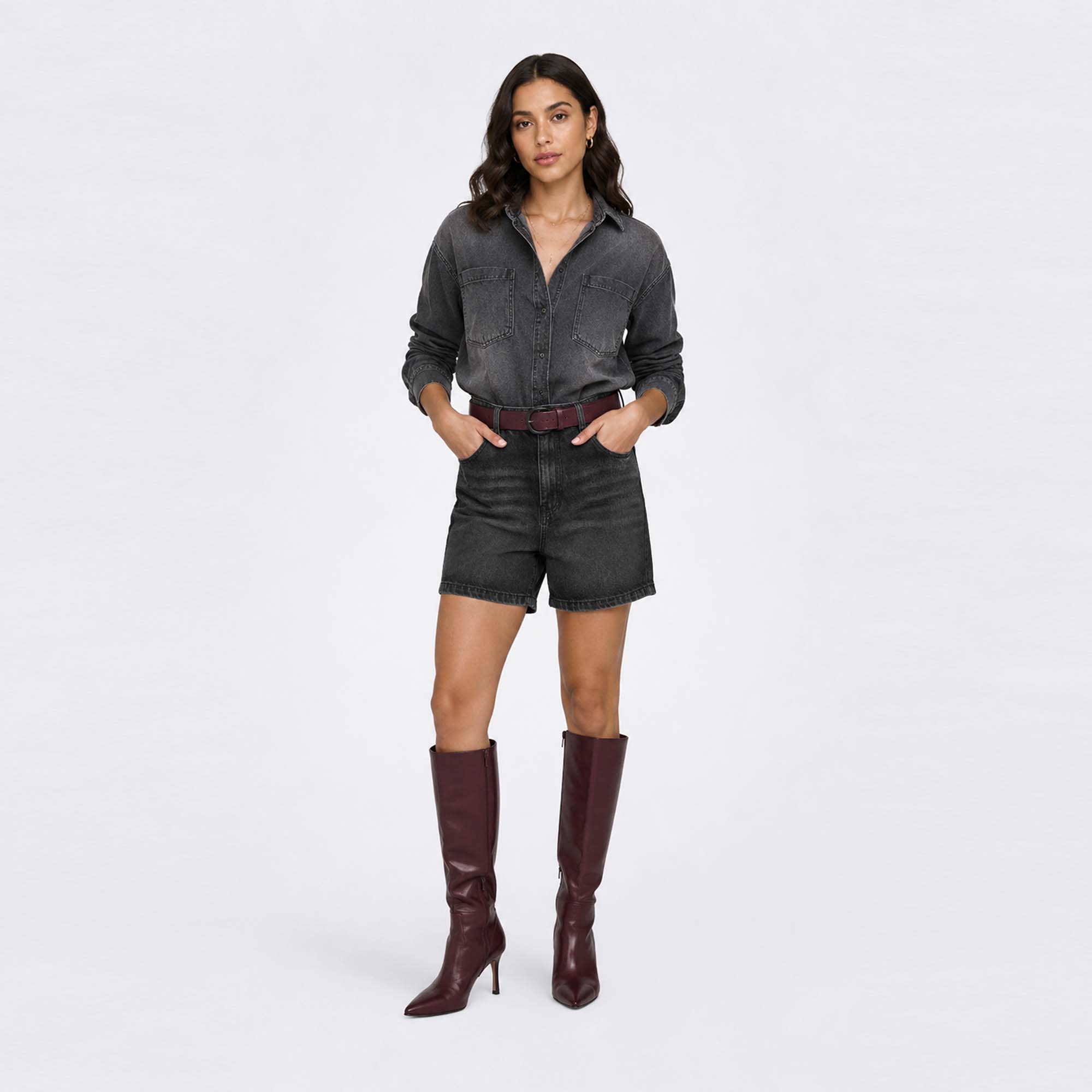 BIKER PARA MUJER COTTONS JEANS ADELA - 1