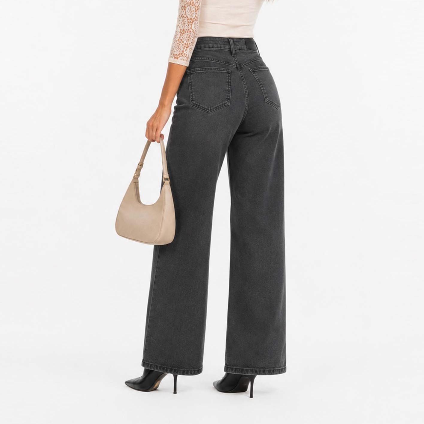 JEAN WIDE LEG PARA MUJER COTTONS JEANS ALIA - 6