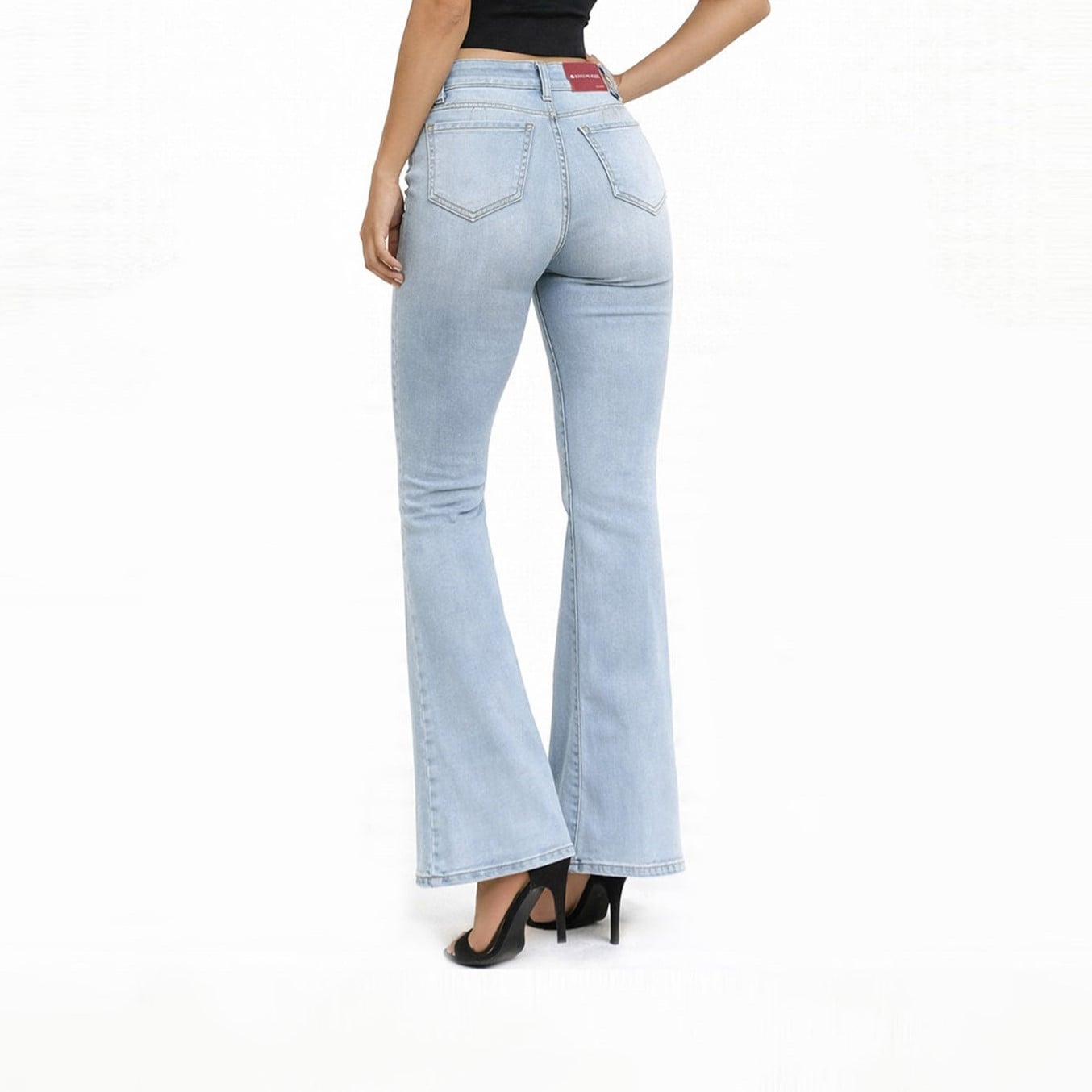 JEAN FLARE COTTONS JEANS PARA MUJER ARYA - 3