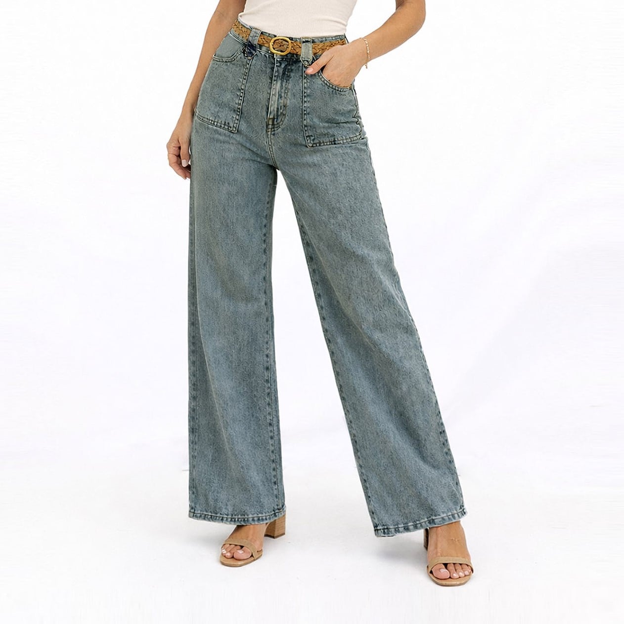 JEAN PALAZZO PARA MUJER COTTONS JEANS ANAHÍ - 1