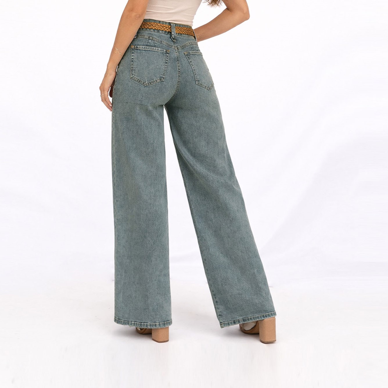 JEAN PALAZZO PARA MUJER COTTONS JEANS ANAHÍ - 3