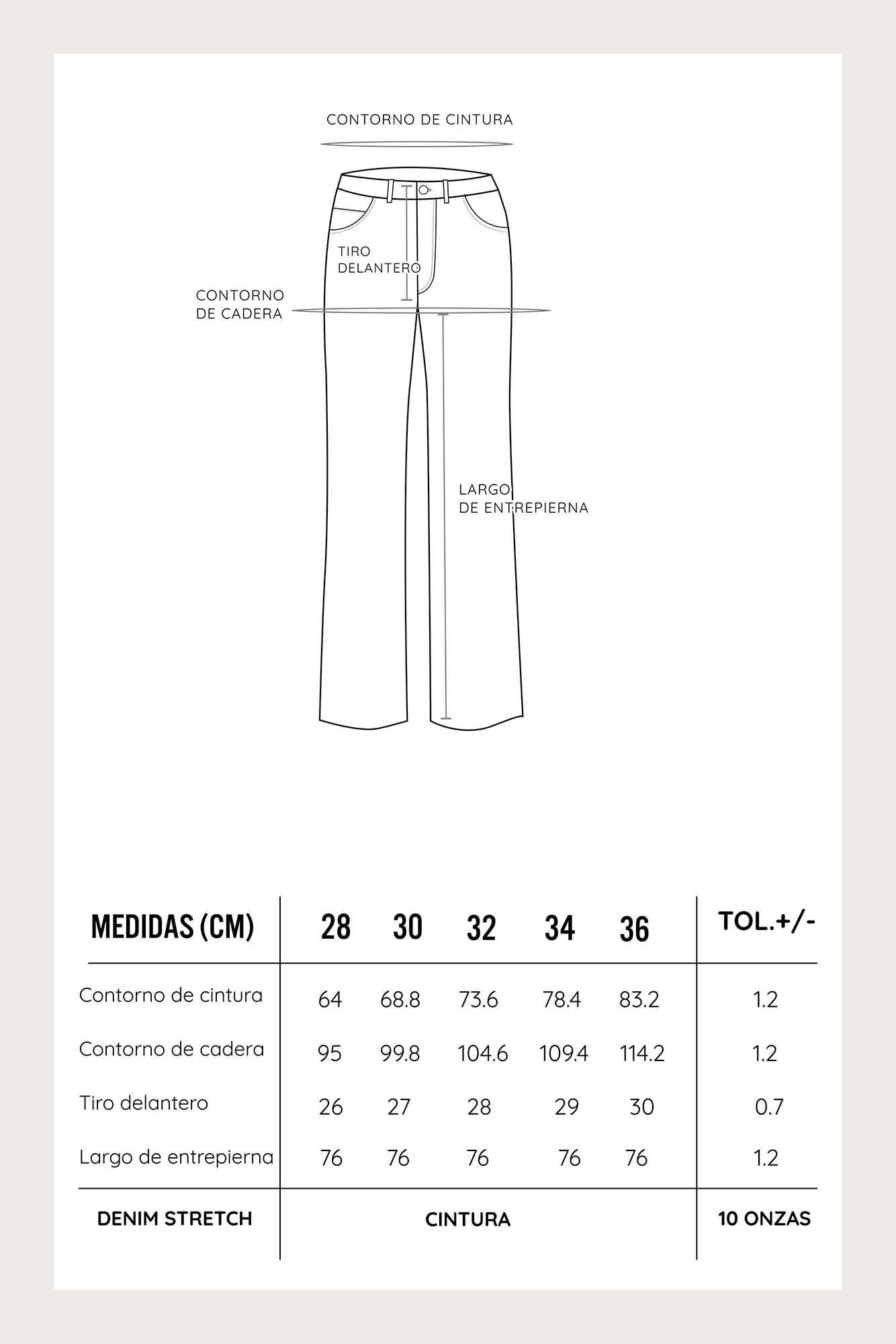 JEAN PALAZZO PARA MUJER COTTONS JEANS ANAHÍ - 4
