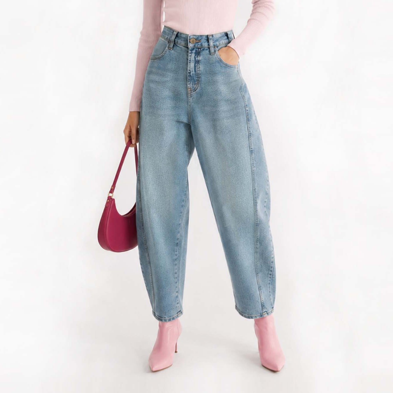 JEAN BALLOON PARA MUJER COTTONS JEANS ATENEA - 1