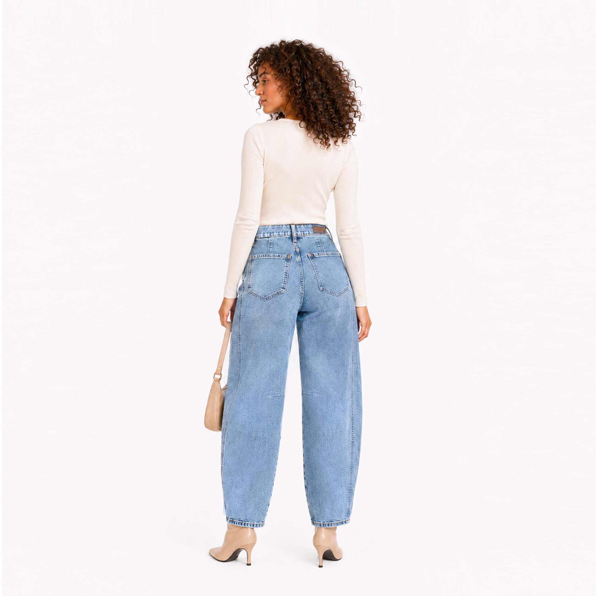 JEAN BALLOON PARA MUJER COTTONS JEANS ATENEA - 3