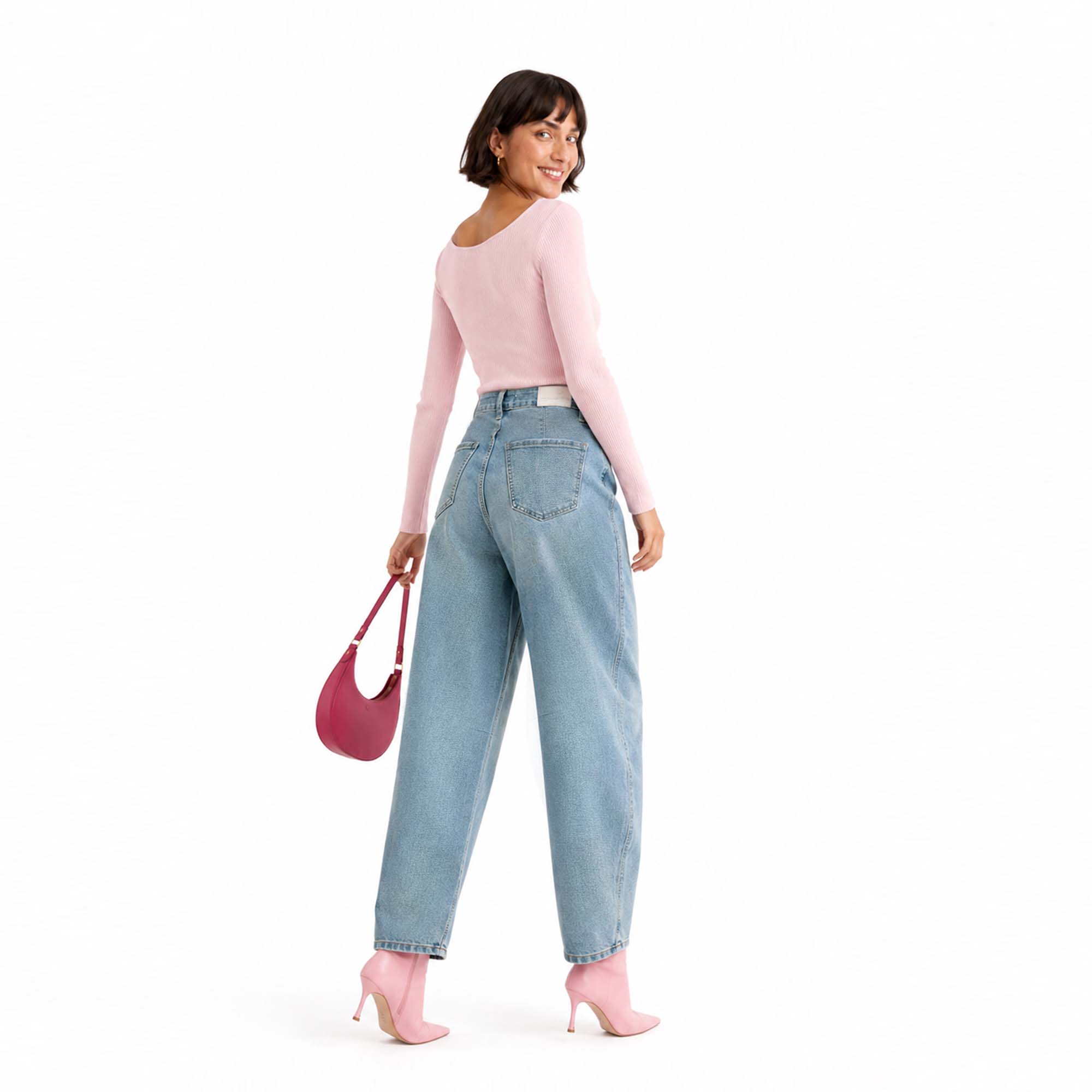 JEAN BALLOON PARA MUJER COTTONS JEANS ATENEA - 3