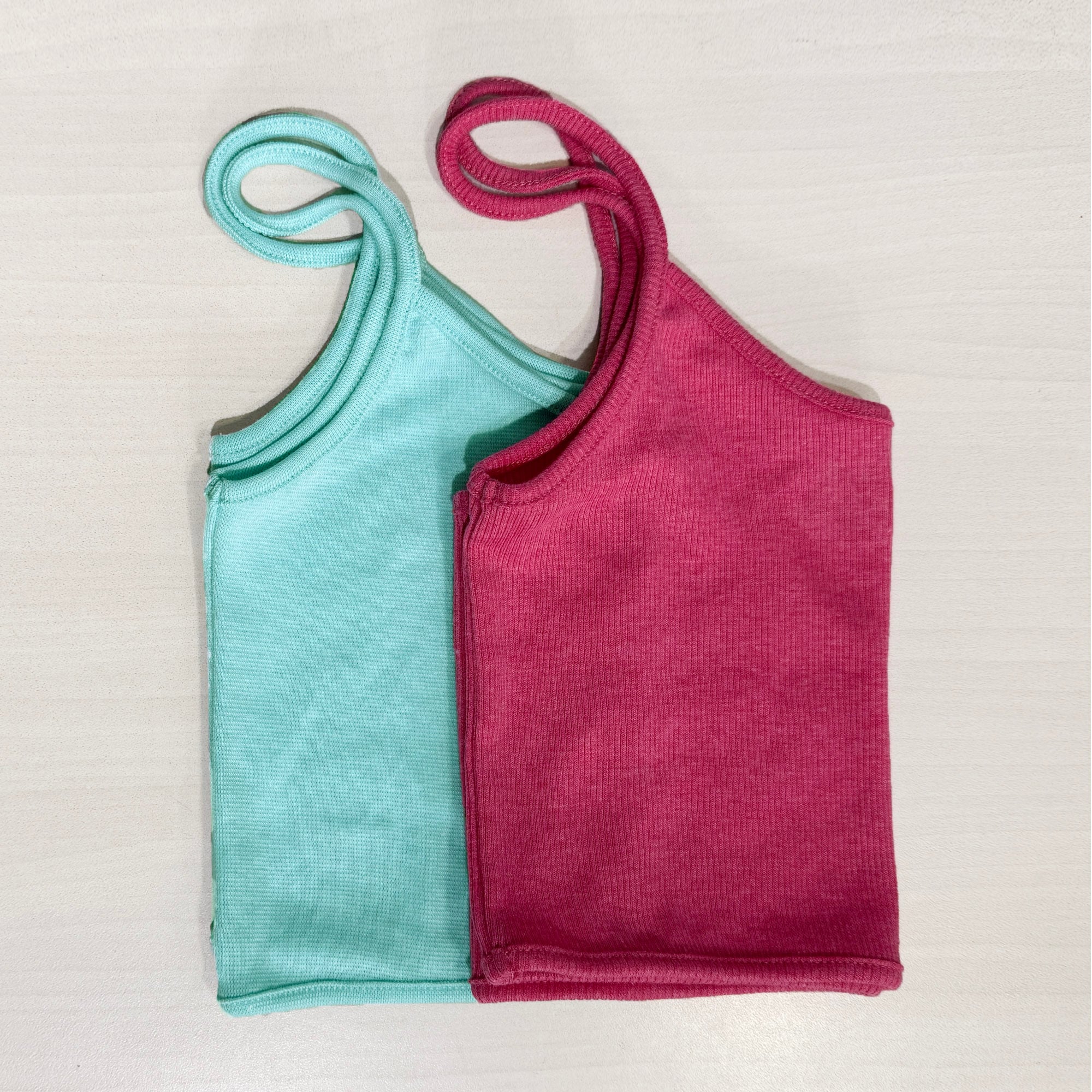 PACK TOP STRAPLESS PARA NIÑA COTTONS JEANS  DIAMOND PACKX2 - 1
