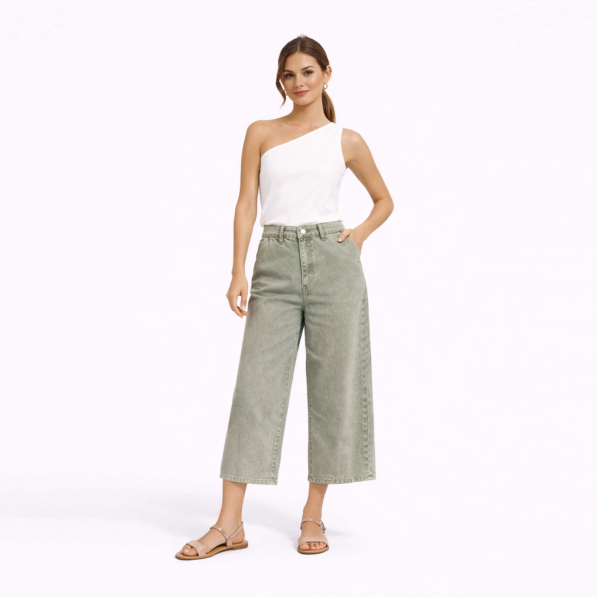 CULOTTE PARA MUJER COTTONS JEANS DORIS - 2