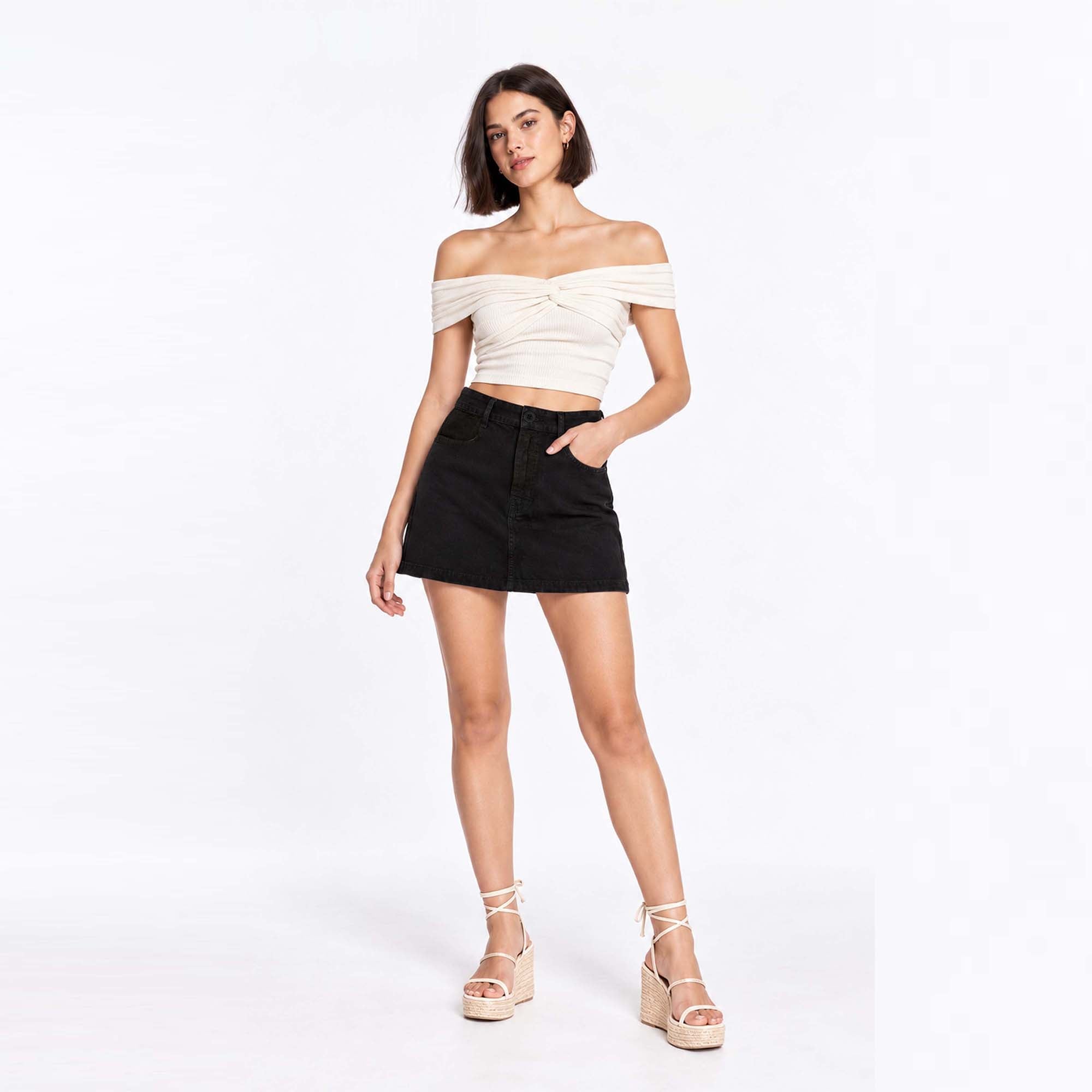 MINIFALDA CLÁSICA PARA MUJER ARLET - 1