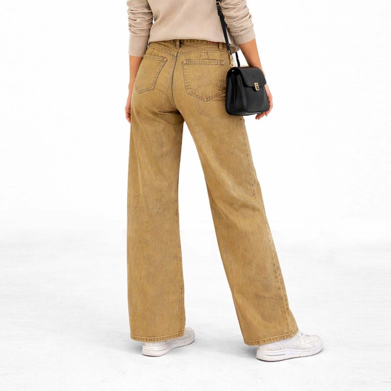 JEAN WIDE LEG PARA MUJER COTTONS JEANS DUNA - 5