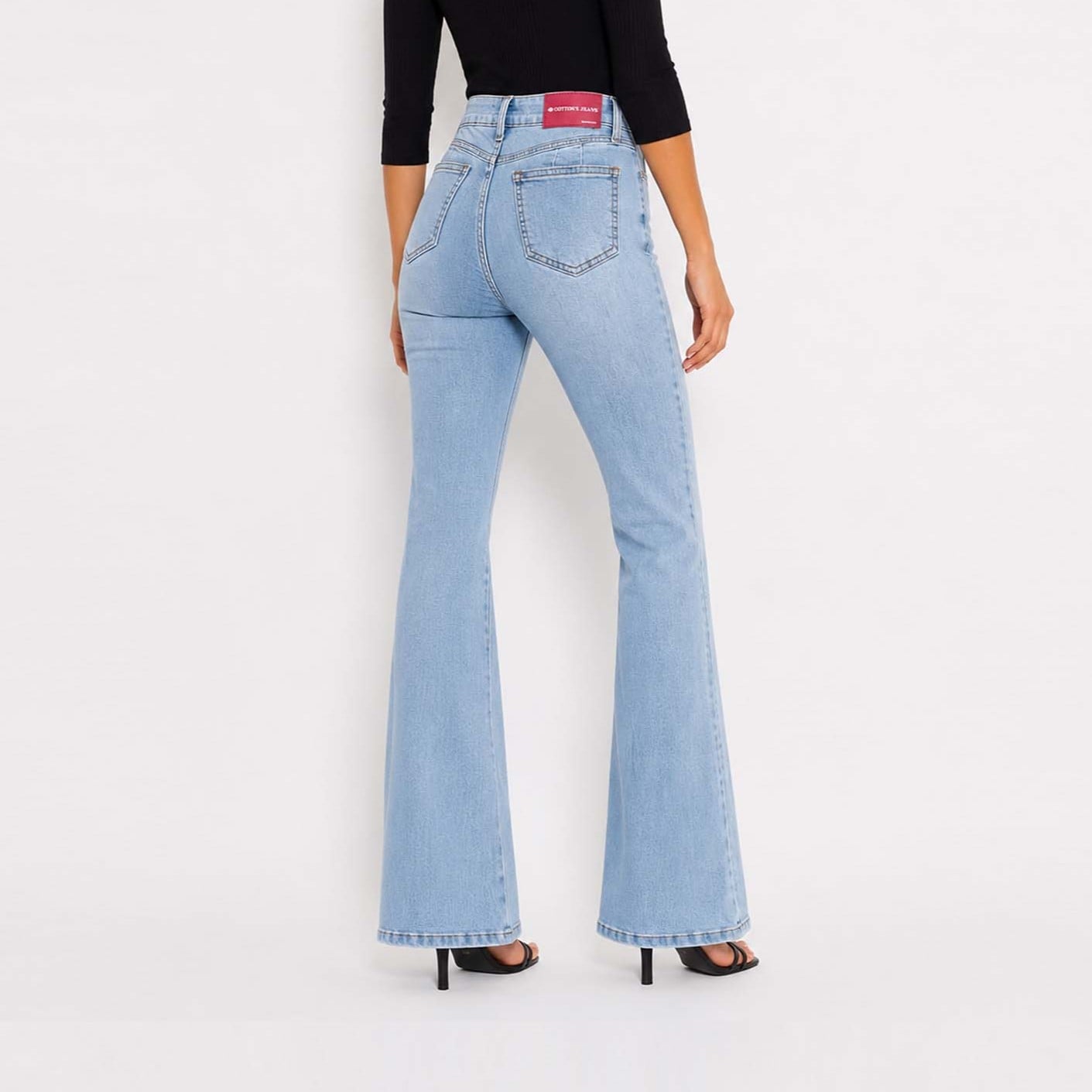 JEAN WIDELEG PARA MUJER COTTONS JEANS FLAVIA TALL - 1