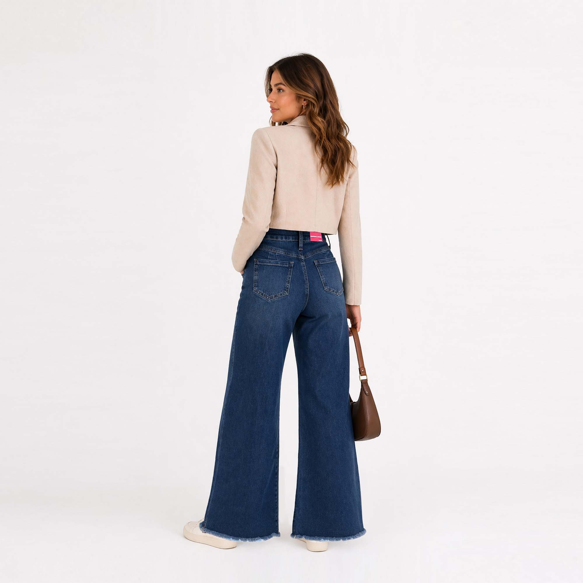JEAN WIDE LEG PARA MUJER COTTONS JEANS FLAVIA TALL - 2