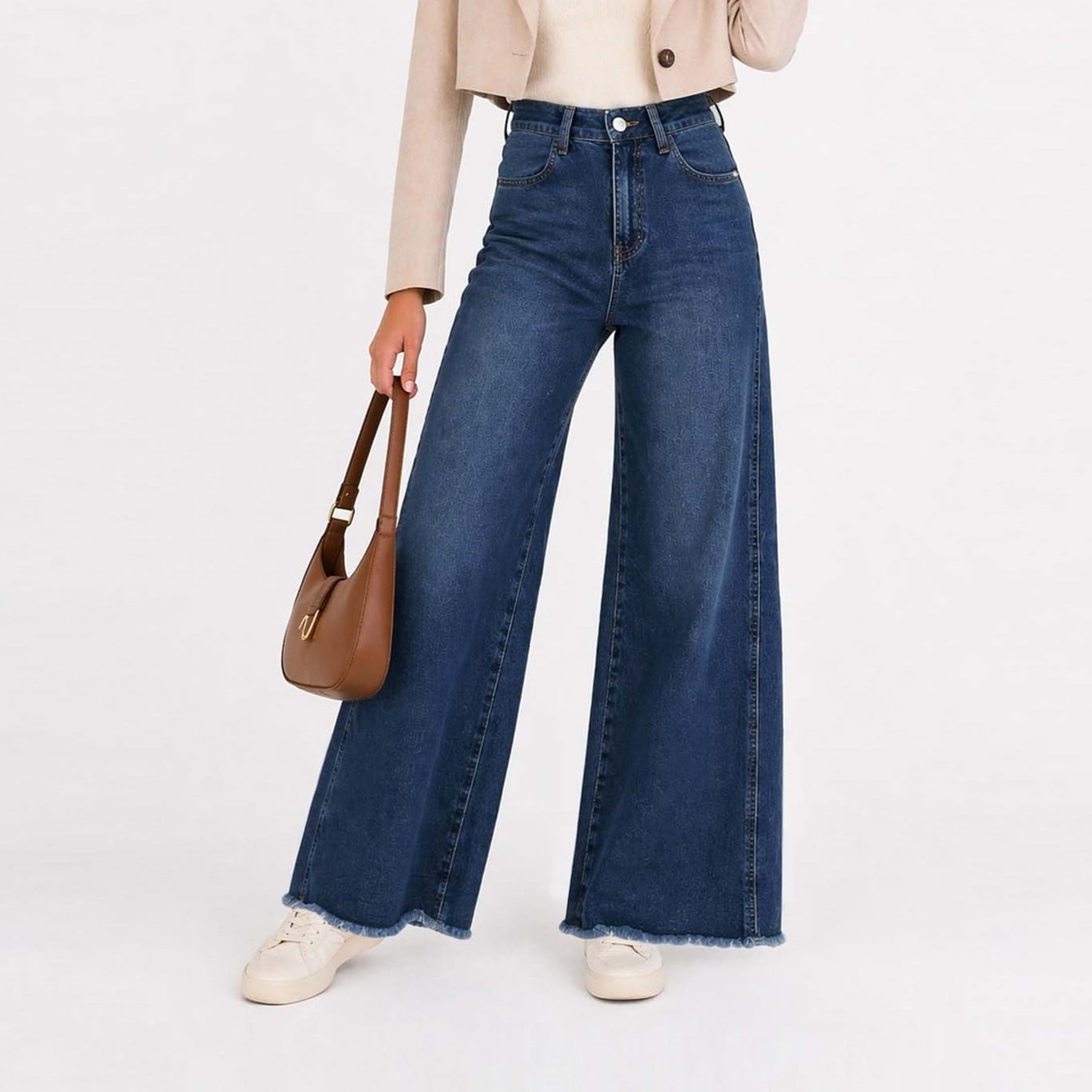 JEAN WIDE LEG PARA MUJER COTTONS JEANS FLAVIA TALL - 3