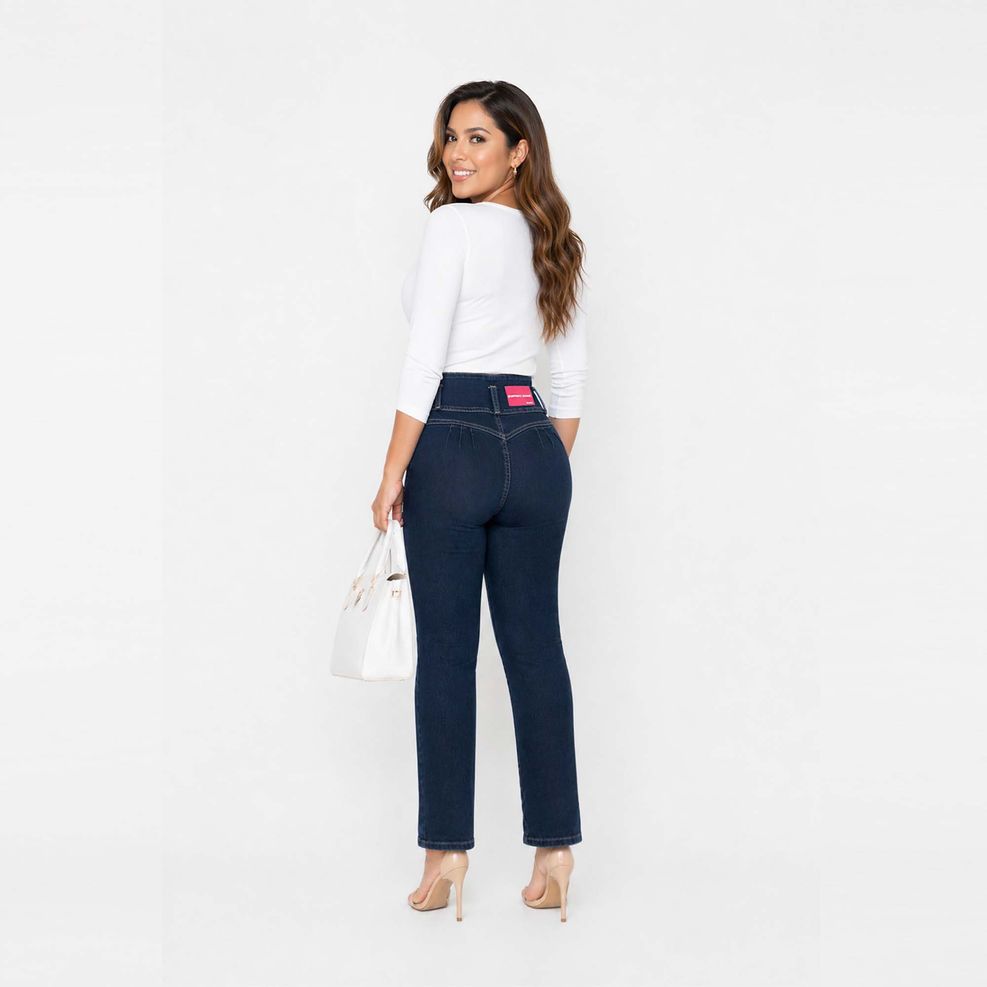 JEAN SLIM PARA MUJER COTTONS JEANS ELI - 2