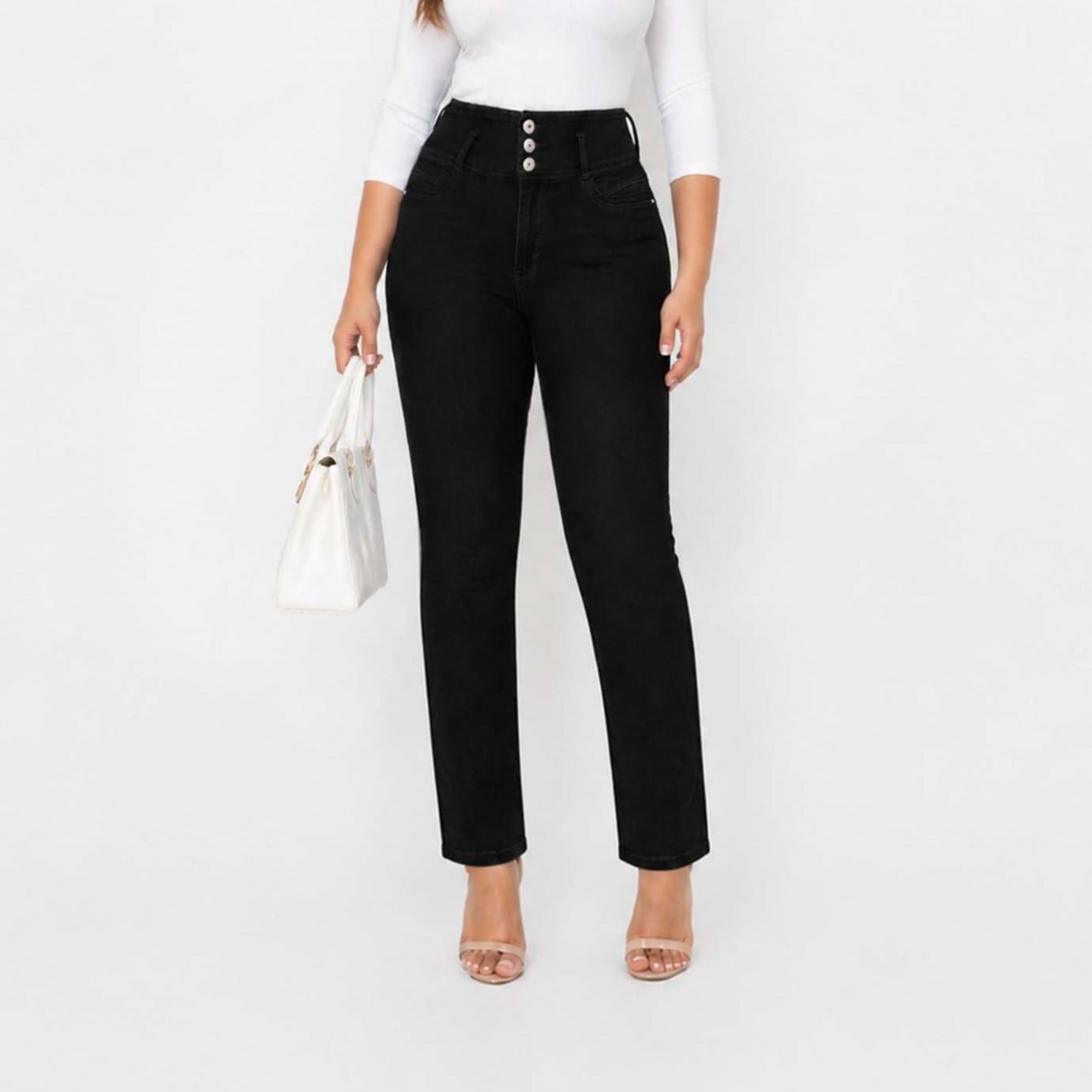 JEAN SLIM PARA MUJER COTTONS JEANS ELI - 3