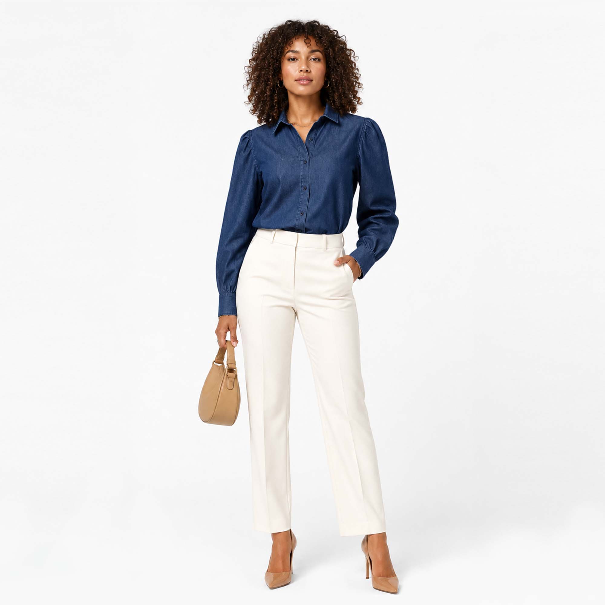 BLUSA PARA MUJER COTTONS JEANS CLOY - 2