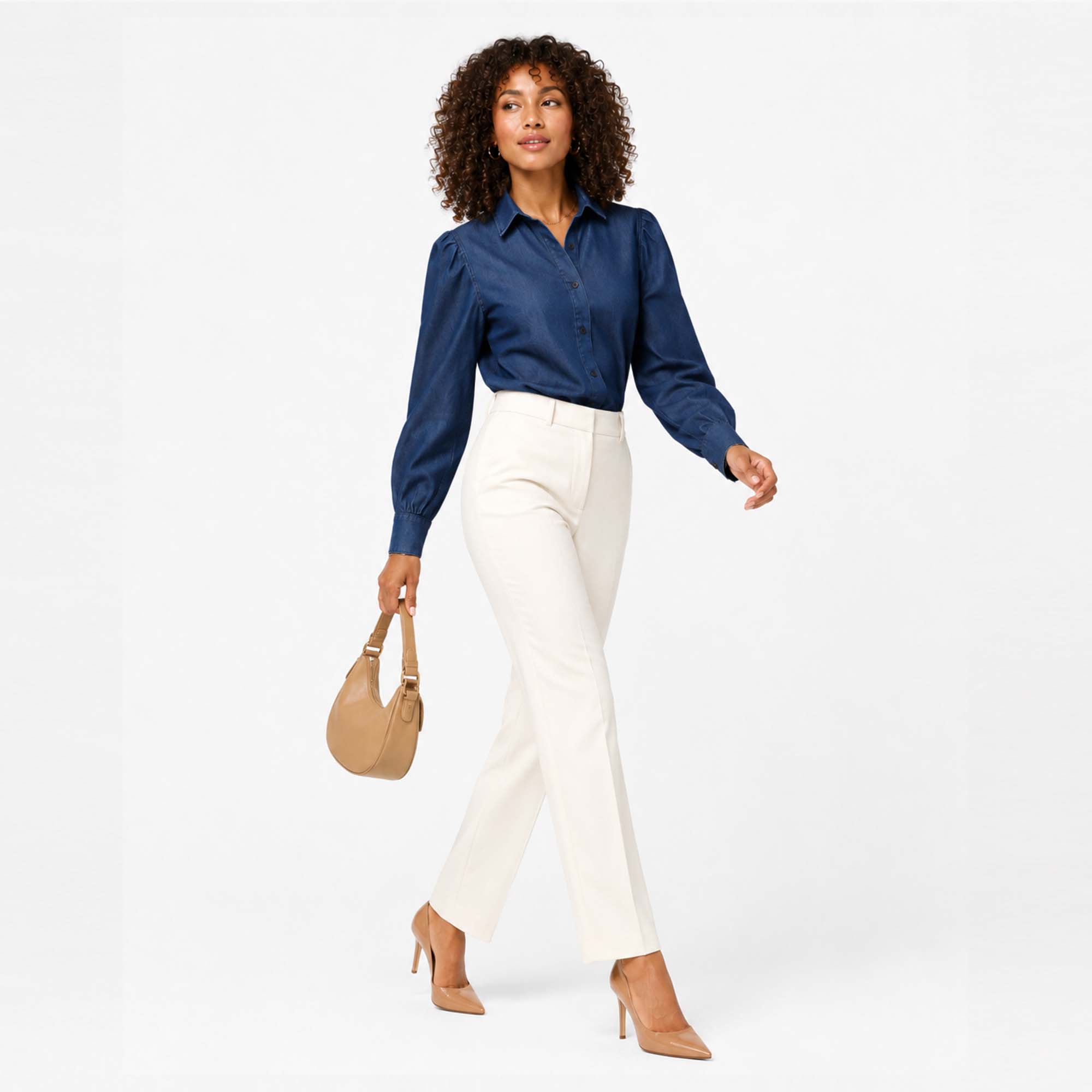 BLUSA PARA MUJER COTTONS JEANS CLOY - 2