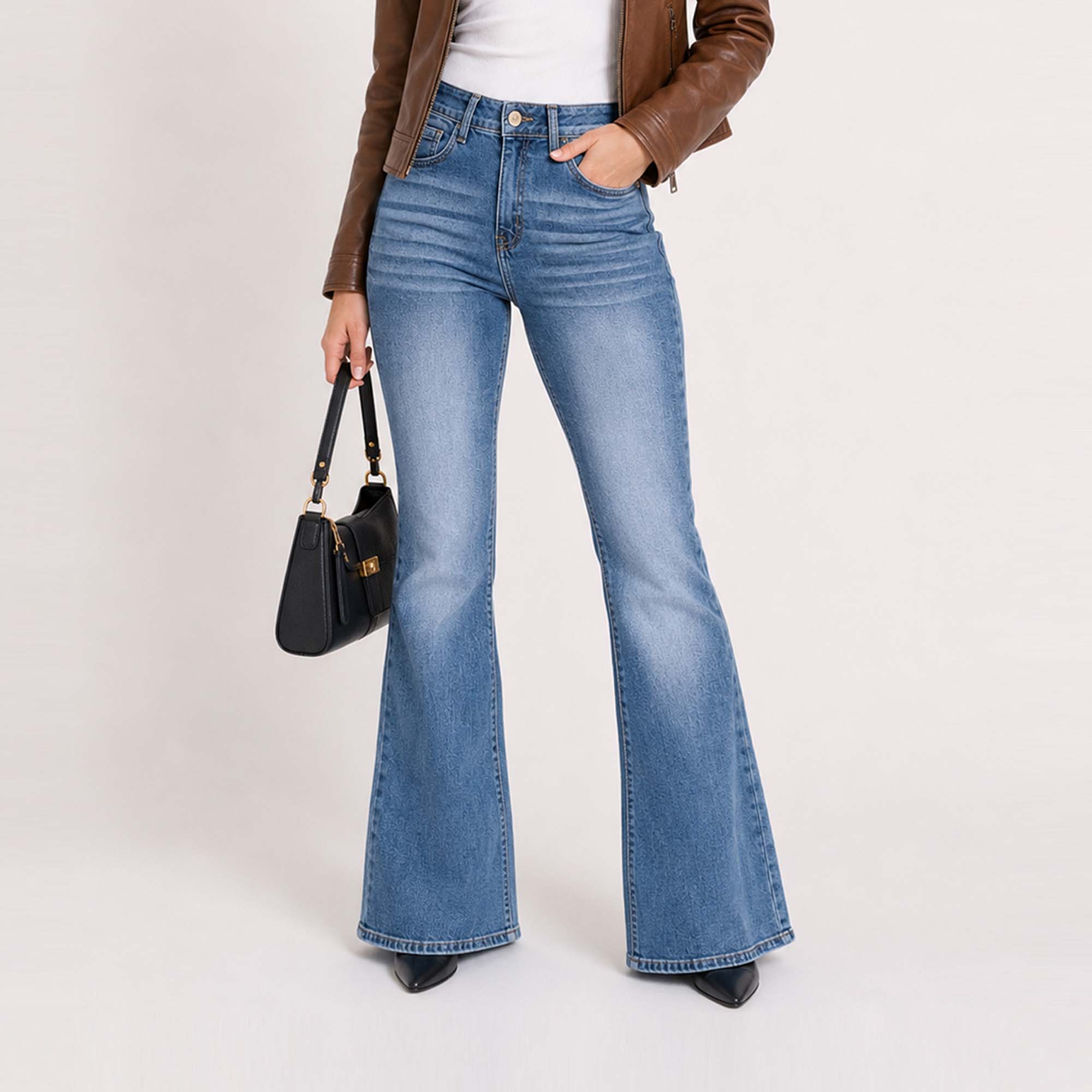 JEAN FLARE PARA MUJER COTTONS JEANS SUSY TALL - 2