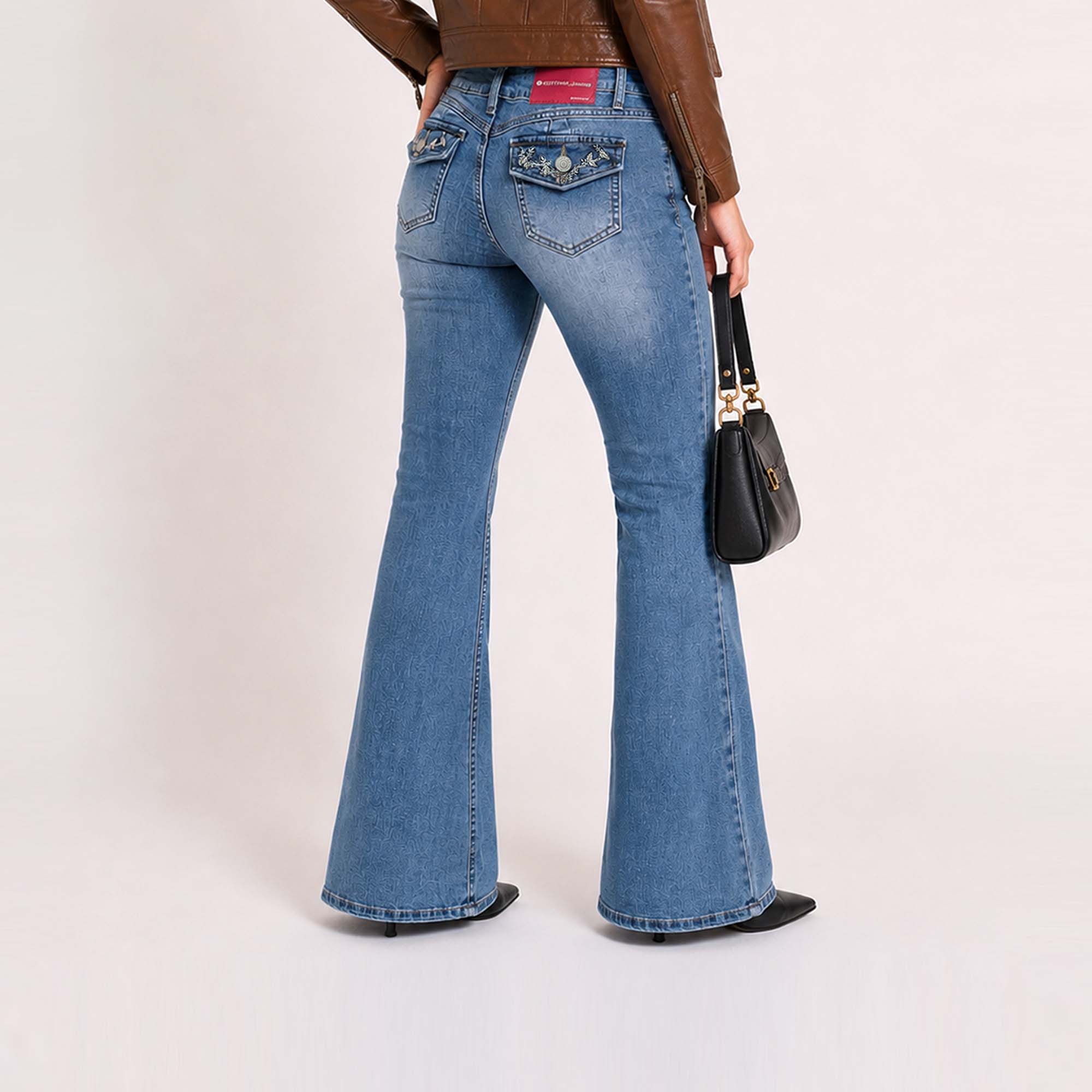 JEAN FLARE PARA MUJER COTTONS JEANS SUSY PETITE - 3