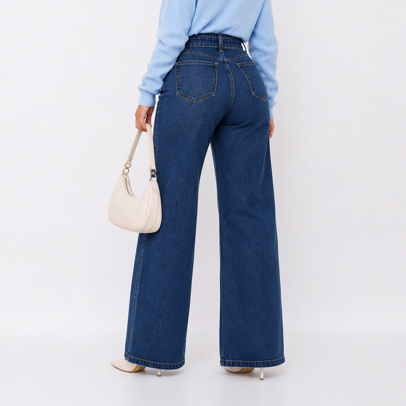 JEAN WIDE LEG PARA MUJER COTTONS JEANS JULIET PETITE - 4