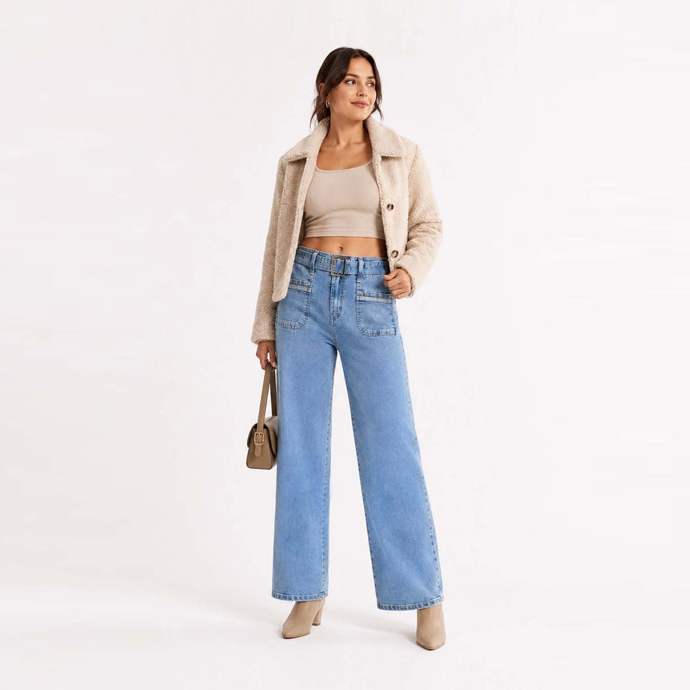 JEAN STRAIGHT PARA MUJER COTTONS JEANS ALISSON TALL - 1