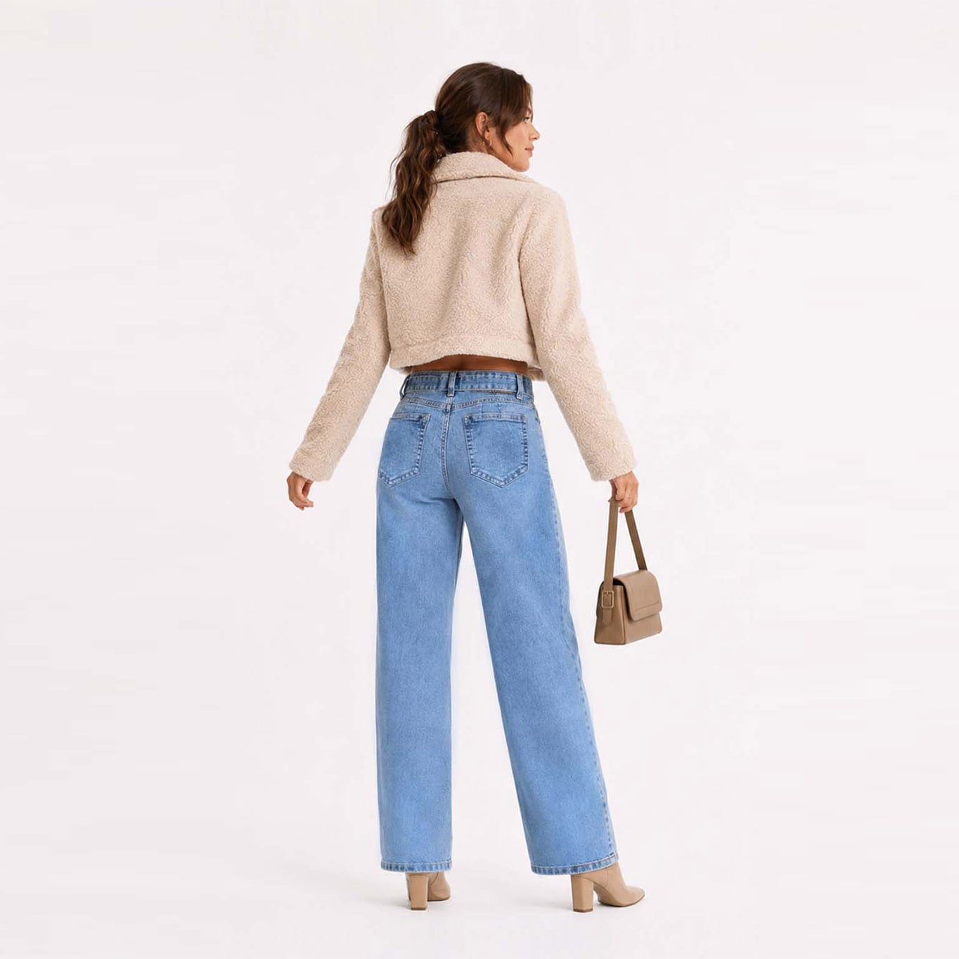 JEAN STRAIGHT PARA MUJER COTTONS JEANS ALISSON TALL - 5
