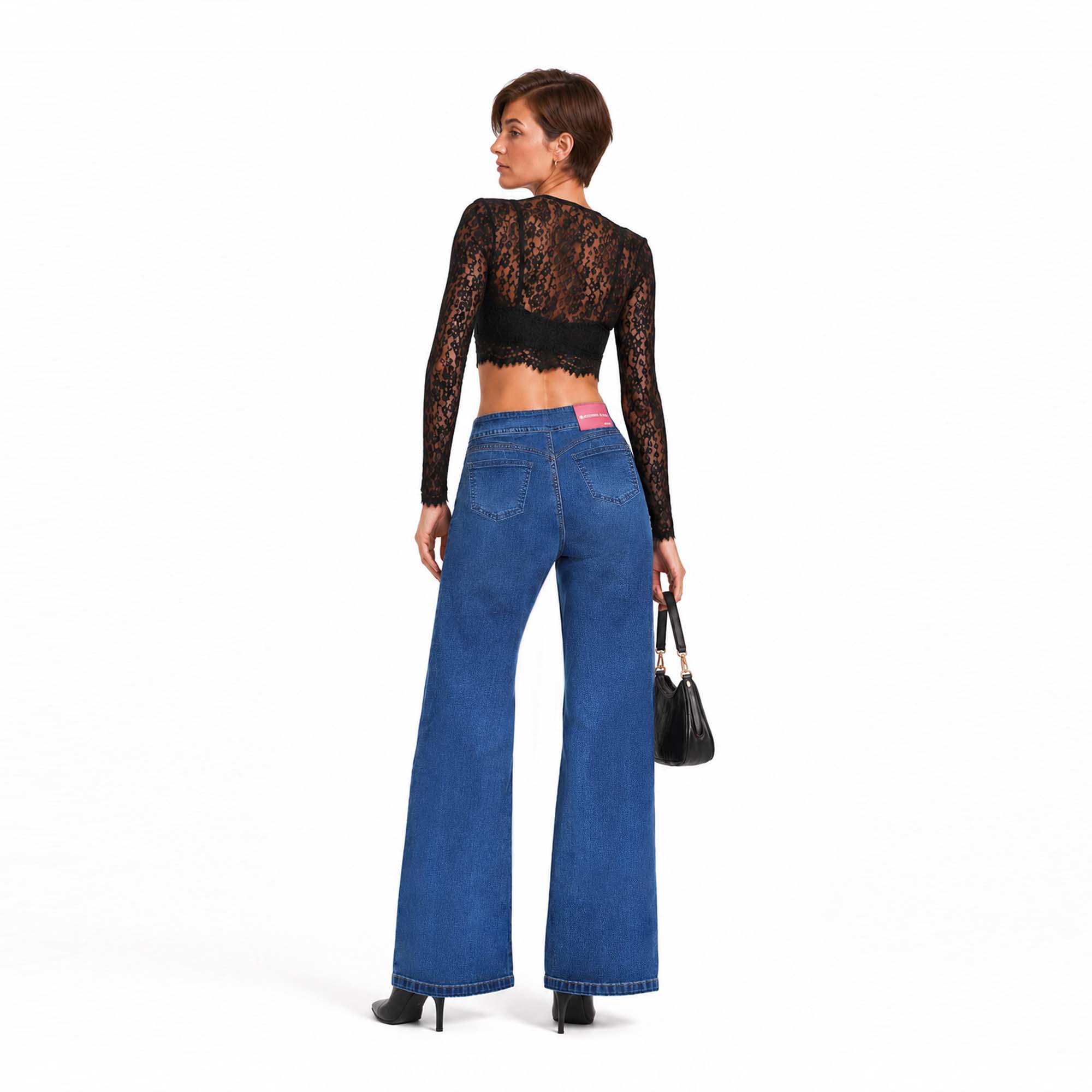 JEAN WIDE LEG PARA MUJER COTTONS JEANS SANDY TALL - 2