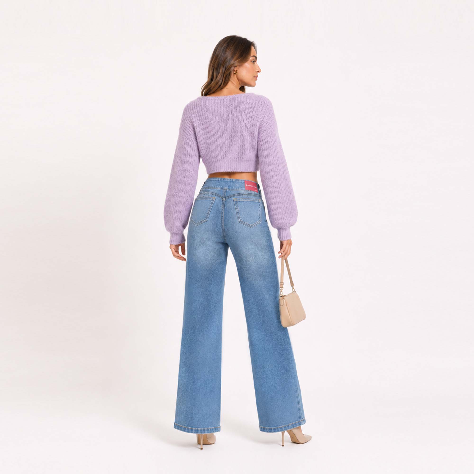 JEAN WIDE LEG PARA MUJER COTTONS JEANS SANDY TALL - 2