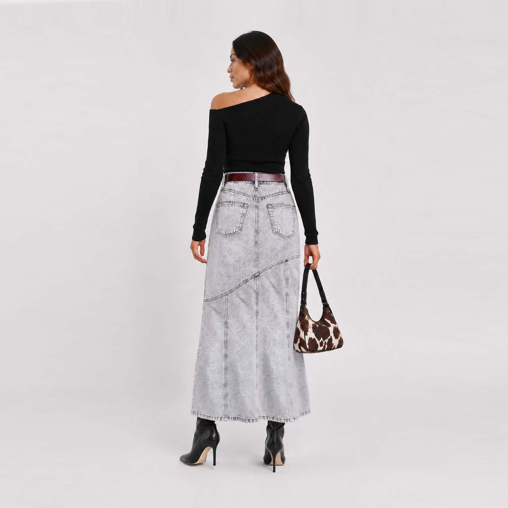 FALDA MAXI PARA MUJER COTTONS AYDE - 2