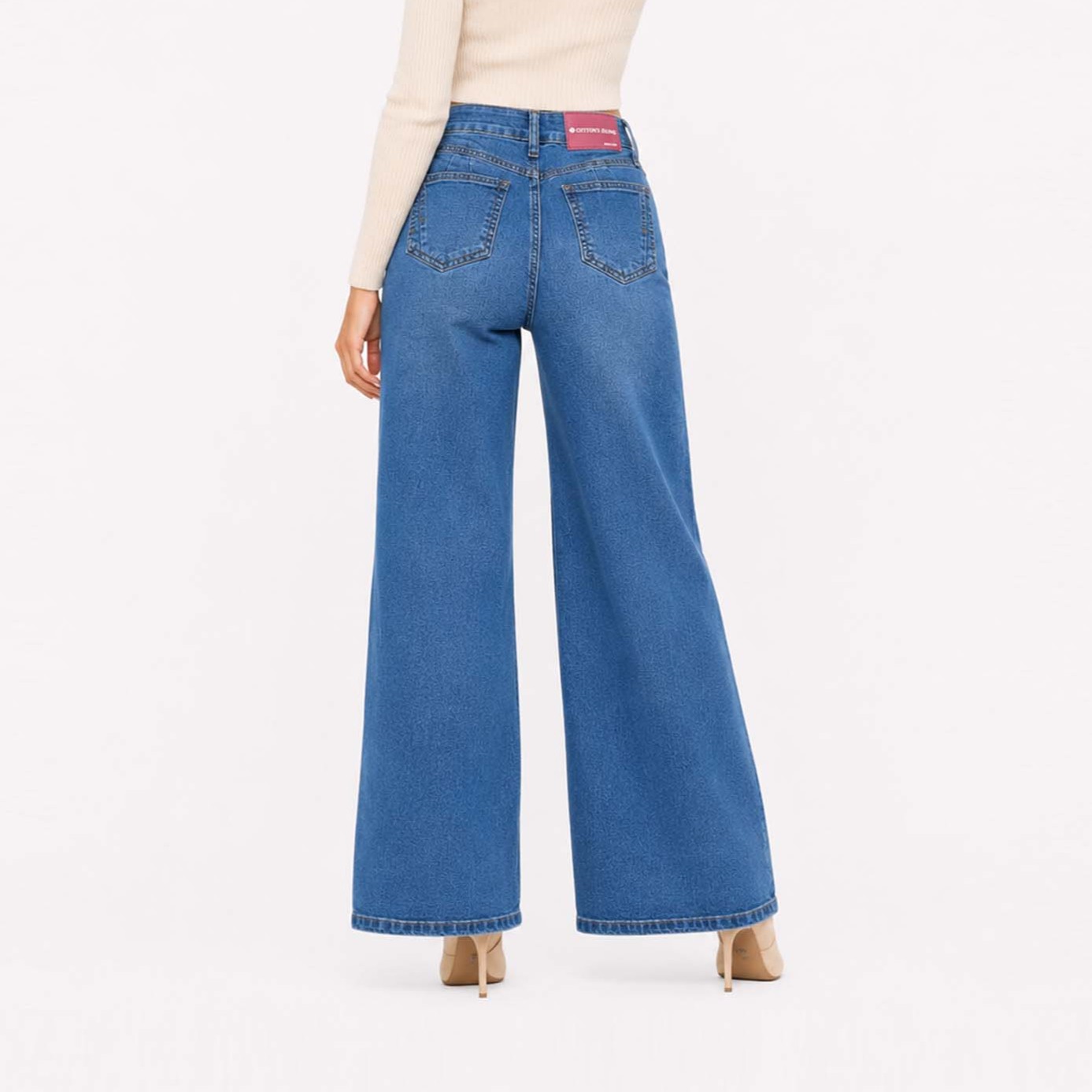JEAN WIDELEG COTTONS JEANS MAIA PETITE - 7