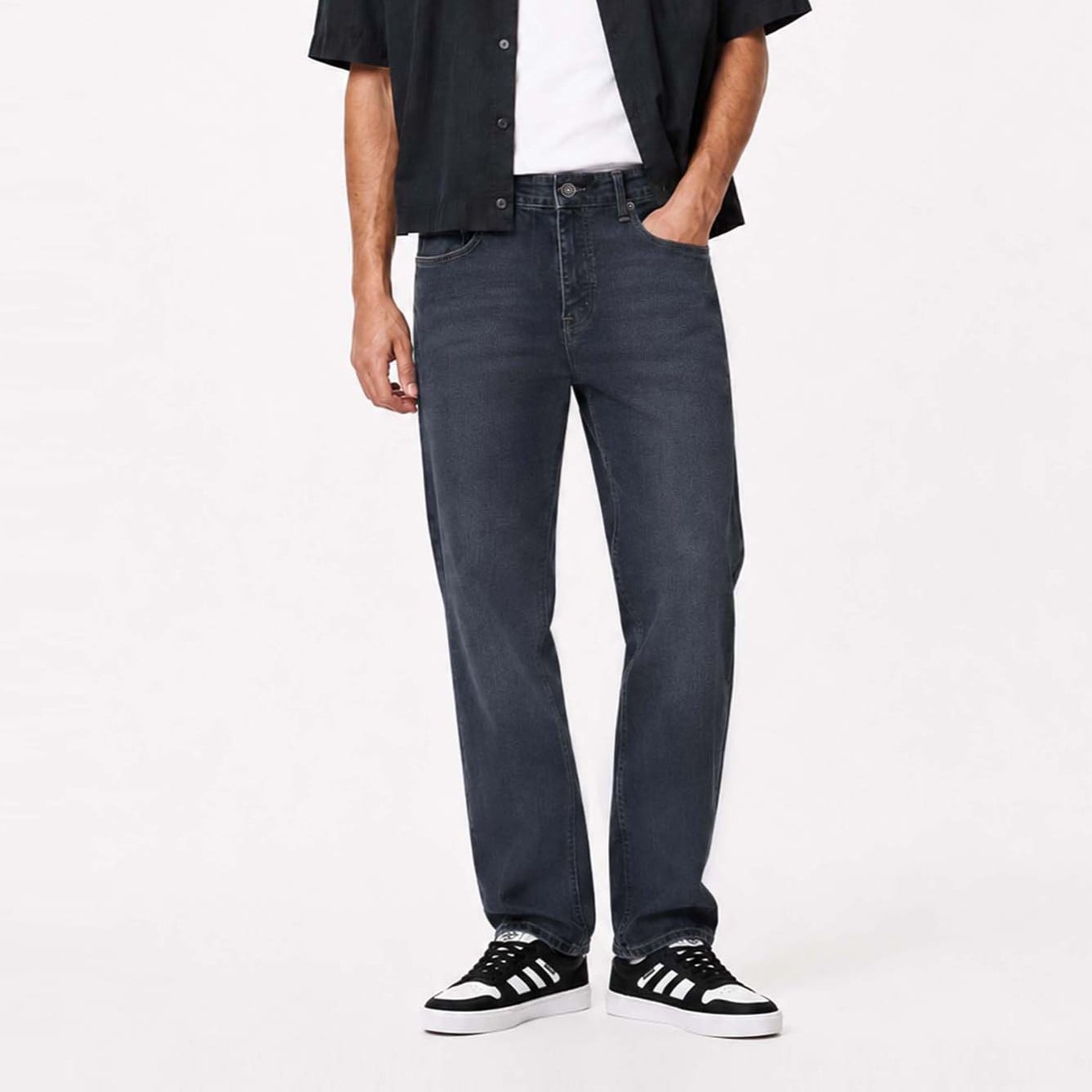 JEAN STRAIGHT PARA HOMBRE COTTONS JEANS BRUNO PETITE - 1