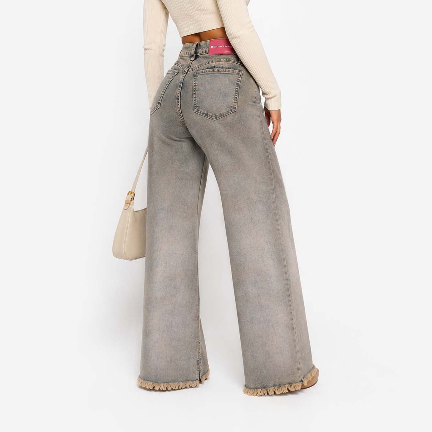 JEAN WIDELEG PARA MUJER COTTONS JEANS CECI REGULAR - 3
