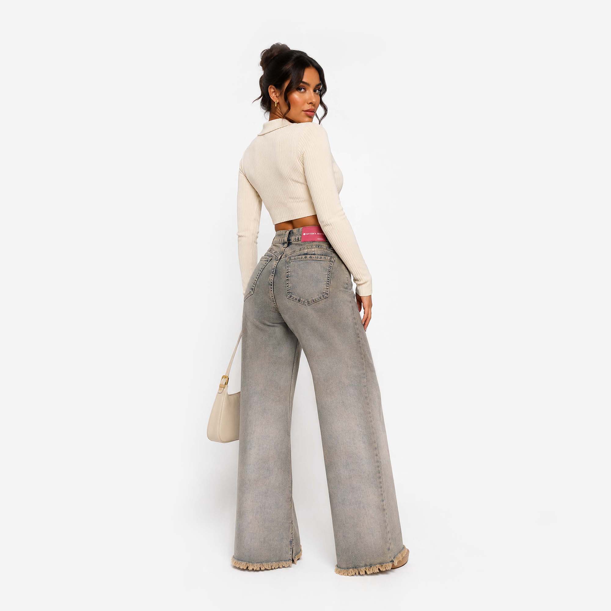 JEAN WIDELEG PARA MUJER COTTONS JEANS CECI REGULAR - 4
