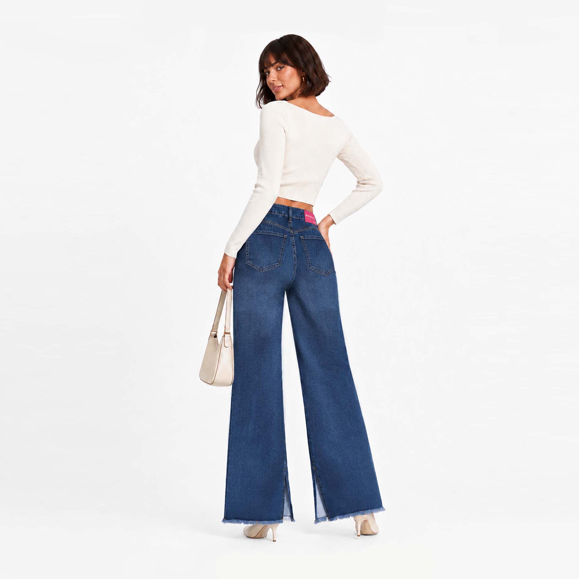 JEAN WIDELEG PARA MUJER COTTONS JEANS CECI REGULAR - 5