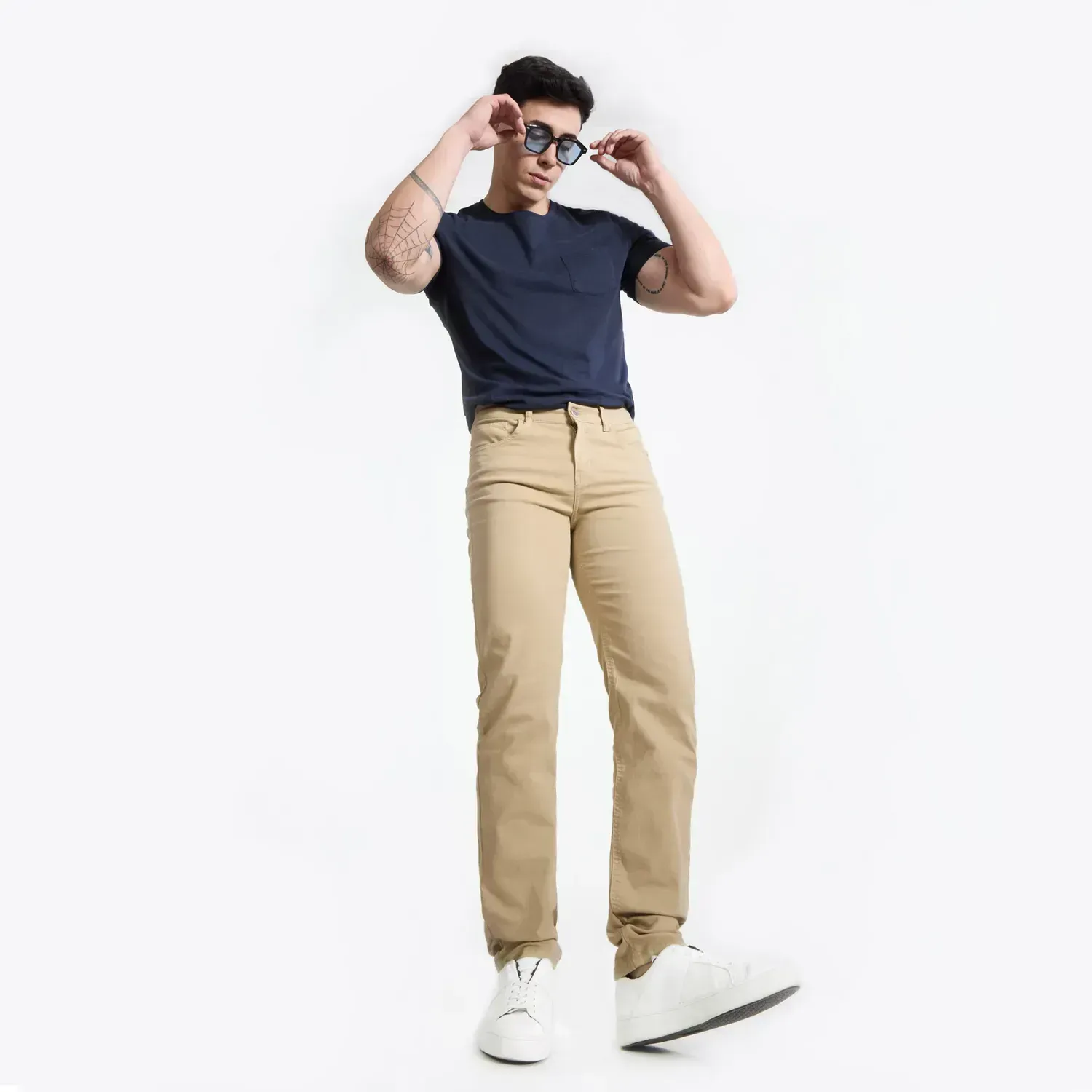 PANTALÓN SLIM HOMBRE COTTONS JEANS ESTEBAN PETITE - 1