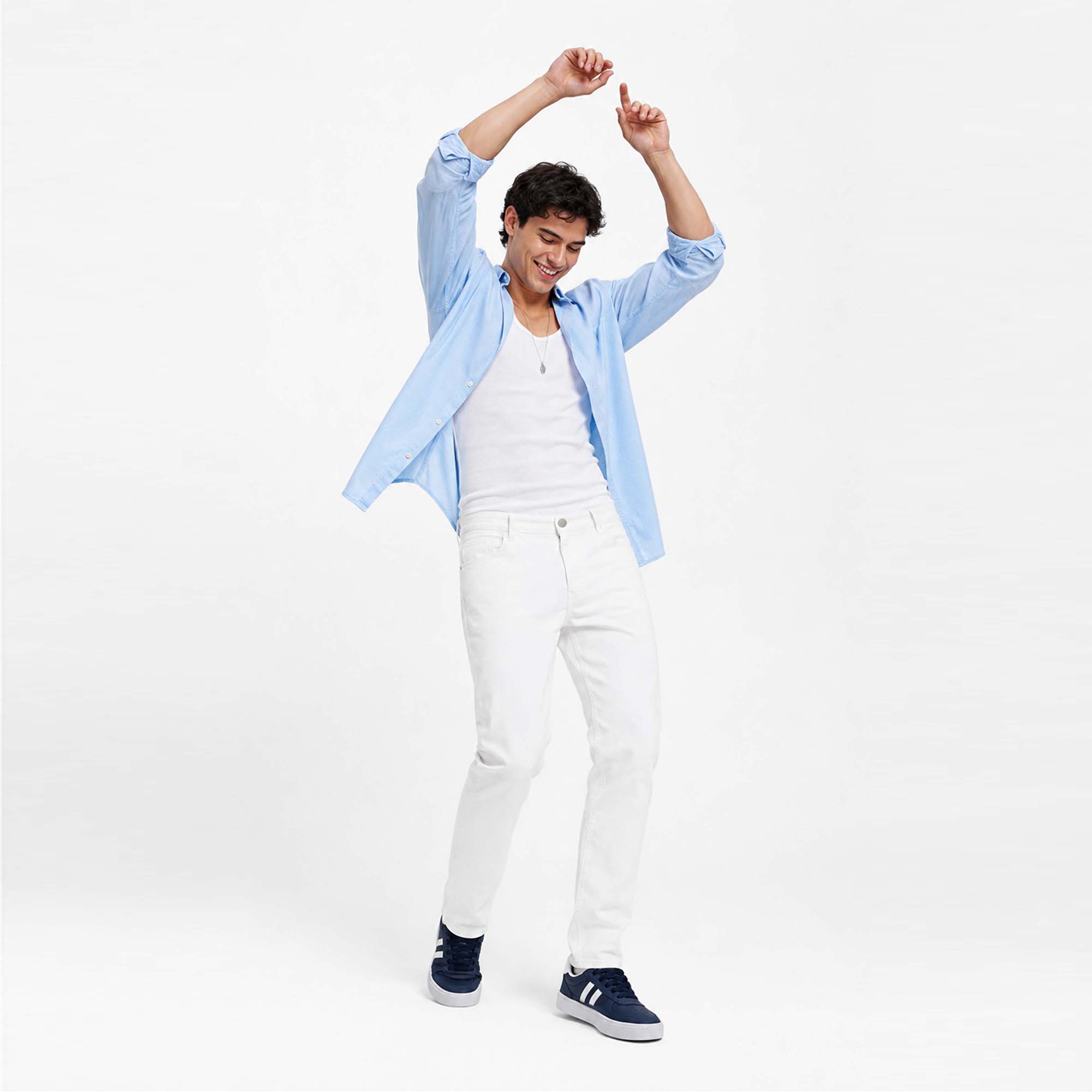 PANTALÓN SLIM HOMBRE COTTONS JEANS ESTEBAN PETITE - 2