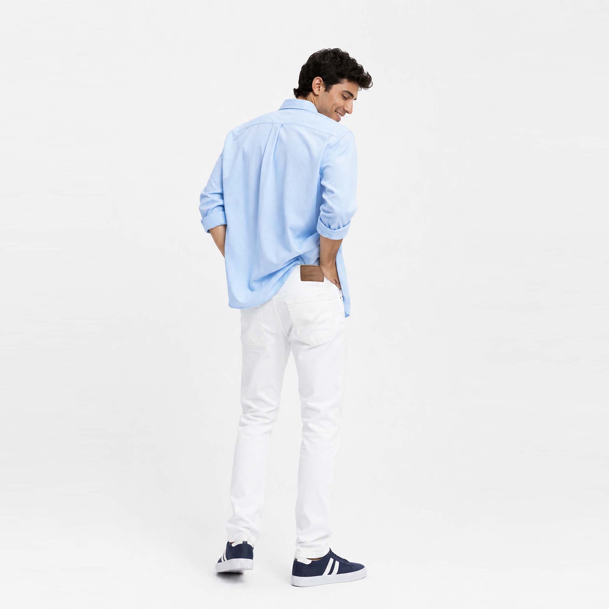 PANTALÓN SLIM HOMBRE COTTONS JEANS ESTEBAN PETITE - 5