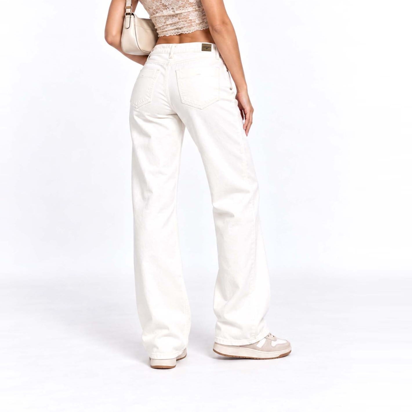 PANTALÓN STRAIGHT COTTONS JEANS PARA MUJER DAMARIS - 4