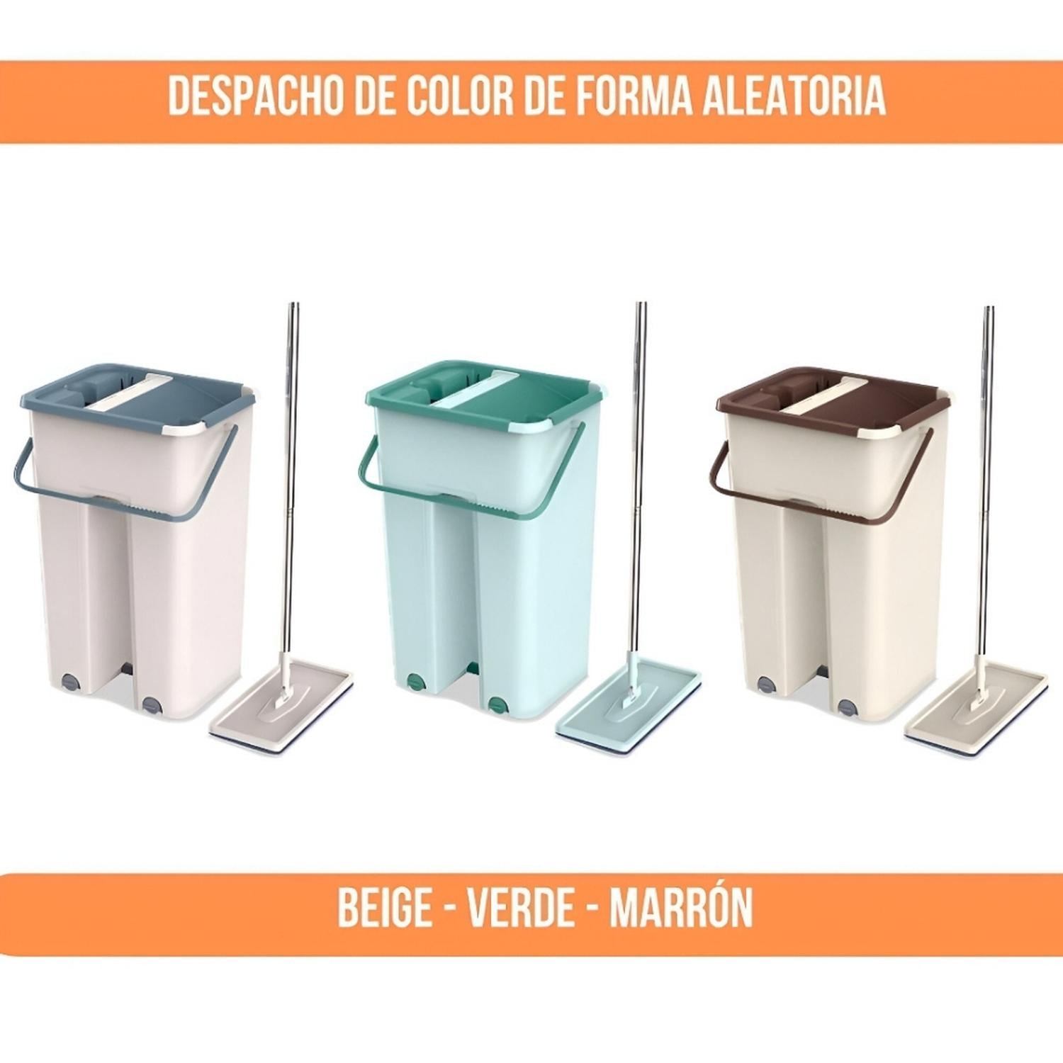 TRAPEADOR MÁGICO CON BALDE ESCURRIDOR 2MOPAS 27TM ALEATORIO - 2