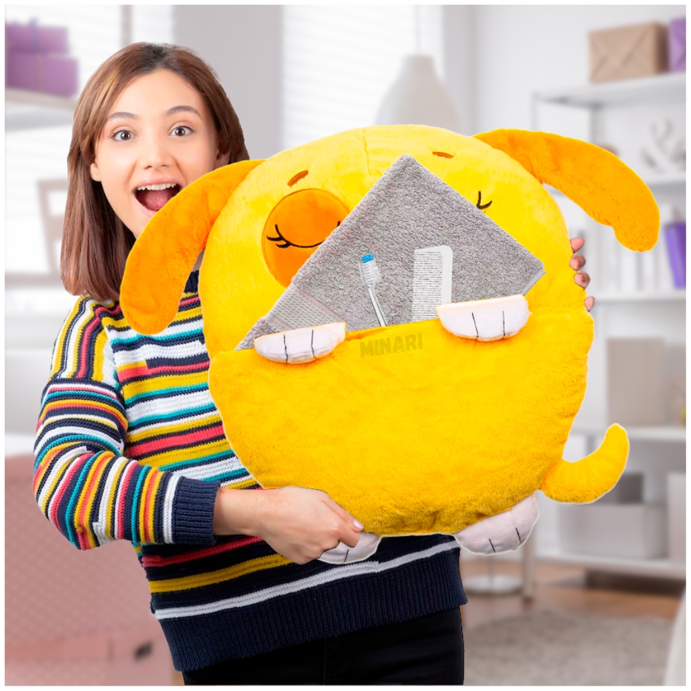 BOLSA SACO DE DORMIR ALMOHADA 2 EN 1 PARA NIÑOS PERRO AM 73V - 3