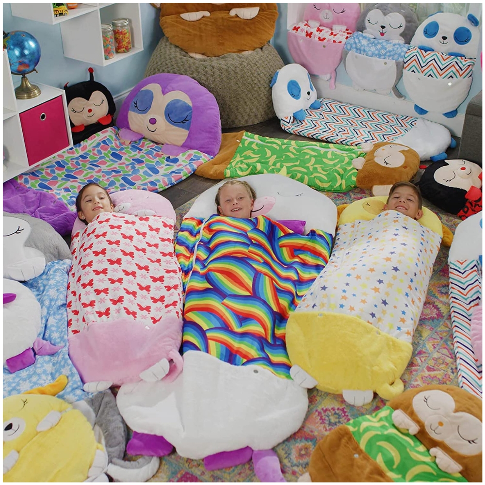 BOLSA SACO DE DORMIR ALMOHADA 2 EN 1 PARA NIÑOS PERRO AM 73V - 4