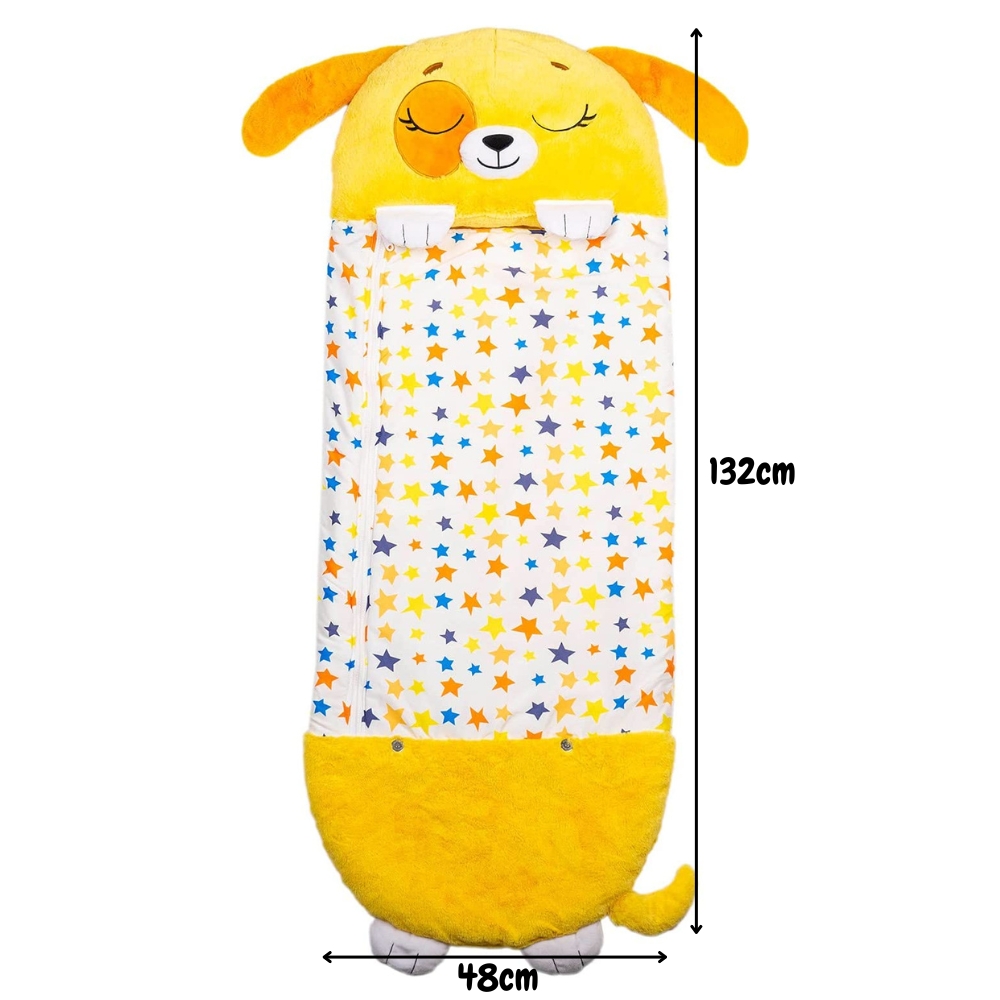 BOLSA SACO DE DORMIR ALMOHADA 2 EN 1 PARA NIÑOS PERRO AM 73V - 6