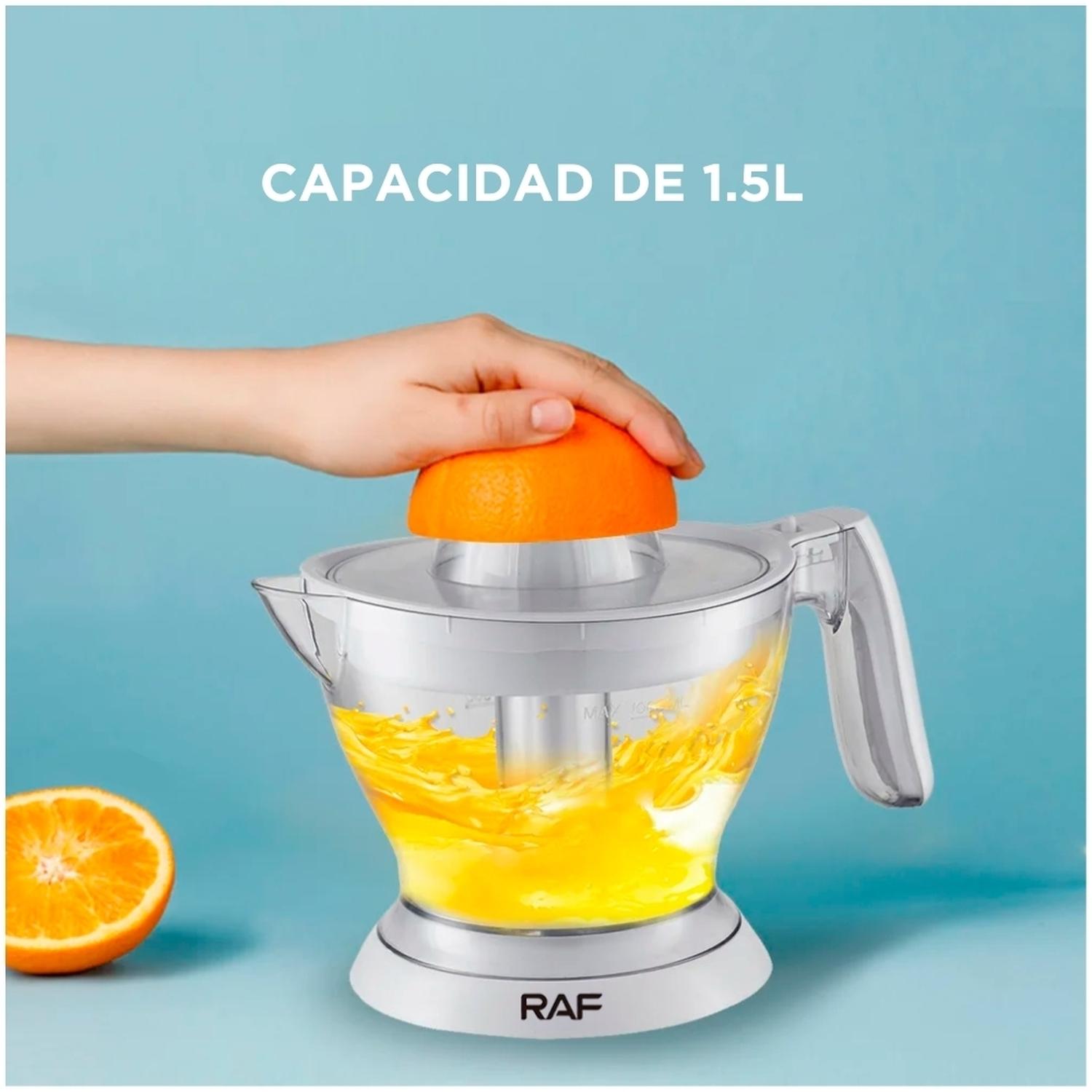 EXPRIMIDOR DE CÍTRICOS MINARI NARANJAS ELÉCTRICO RAF R617W - 4