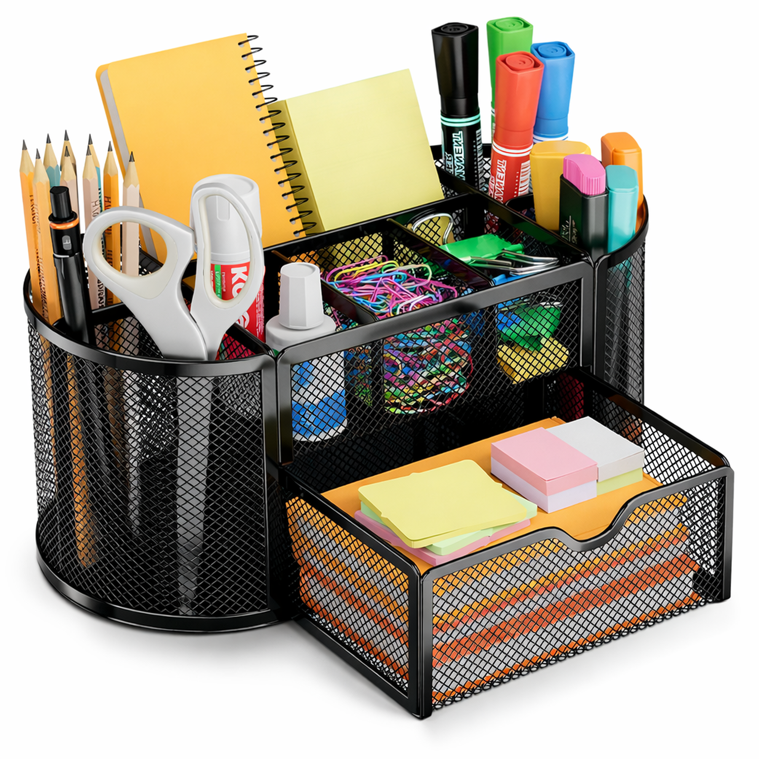 ORGANIZADOR DE ESCRITORIO OFICINA ACCESORIOS PEPELERIA N M12 - 1