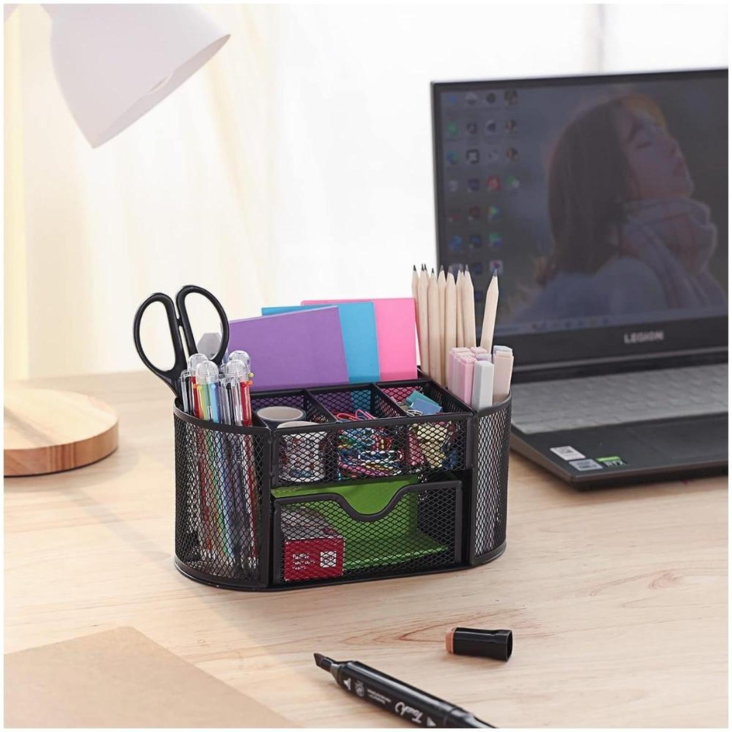 ORGANIZADOR DE ESCRITORIO OFICINA ACCESORIOS PEPELERIA N M12 - 5