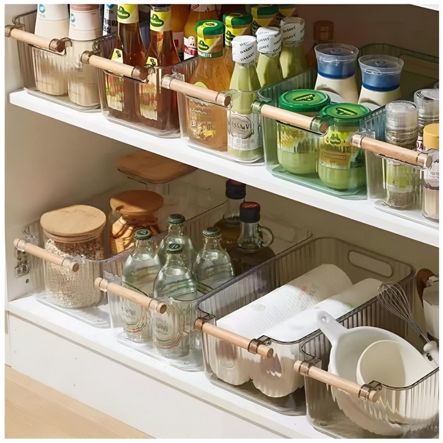 CESTA ORGANIZADOR MULTIUSO DE COCINA BAÑO TOCADOR ESCRITORIO C809 - 5