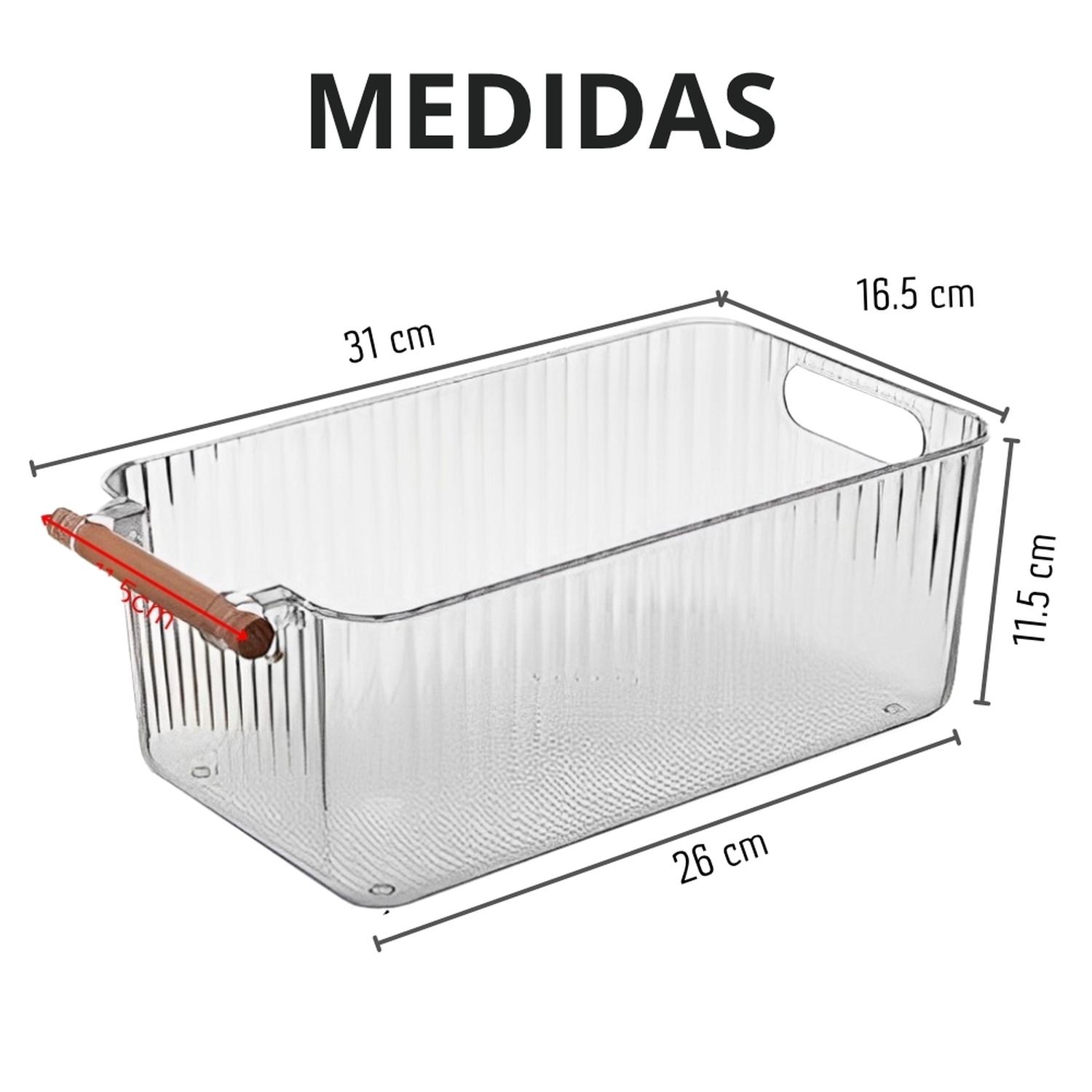 CESTA ORGANIZADOR MULTIUSO DE COCINA BAÑO TOCADOR ESCRITORIO C809 - 7