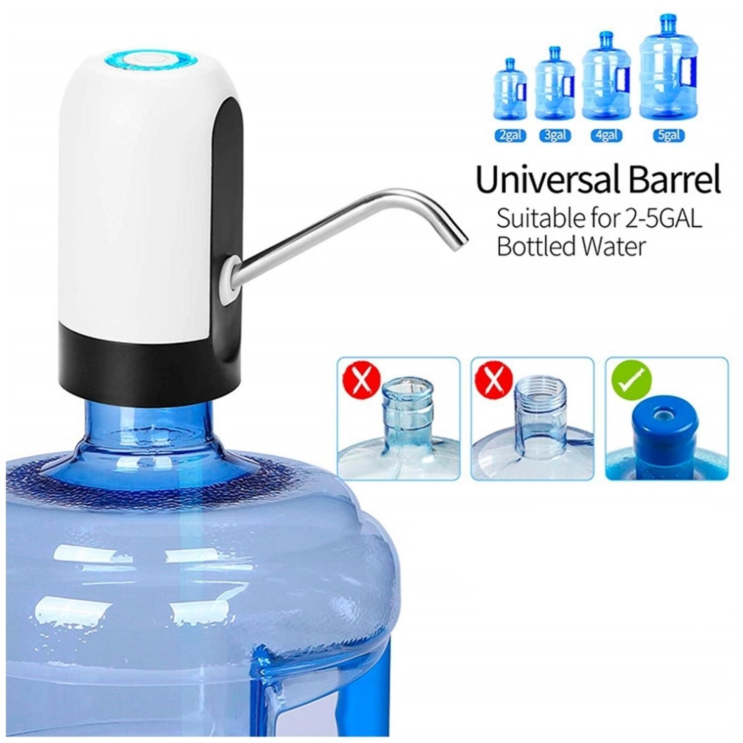 PACK X3 DISPENSADOR DE AGUA AUTOMÁTICO PORTÁTIL PARA BIDÓN 18B - 3