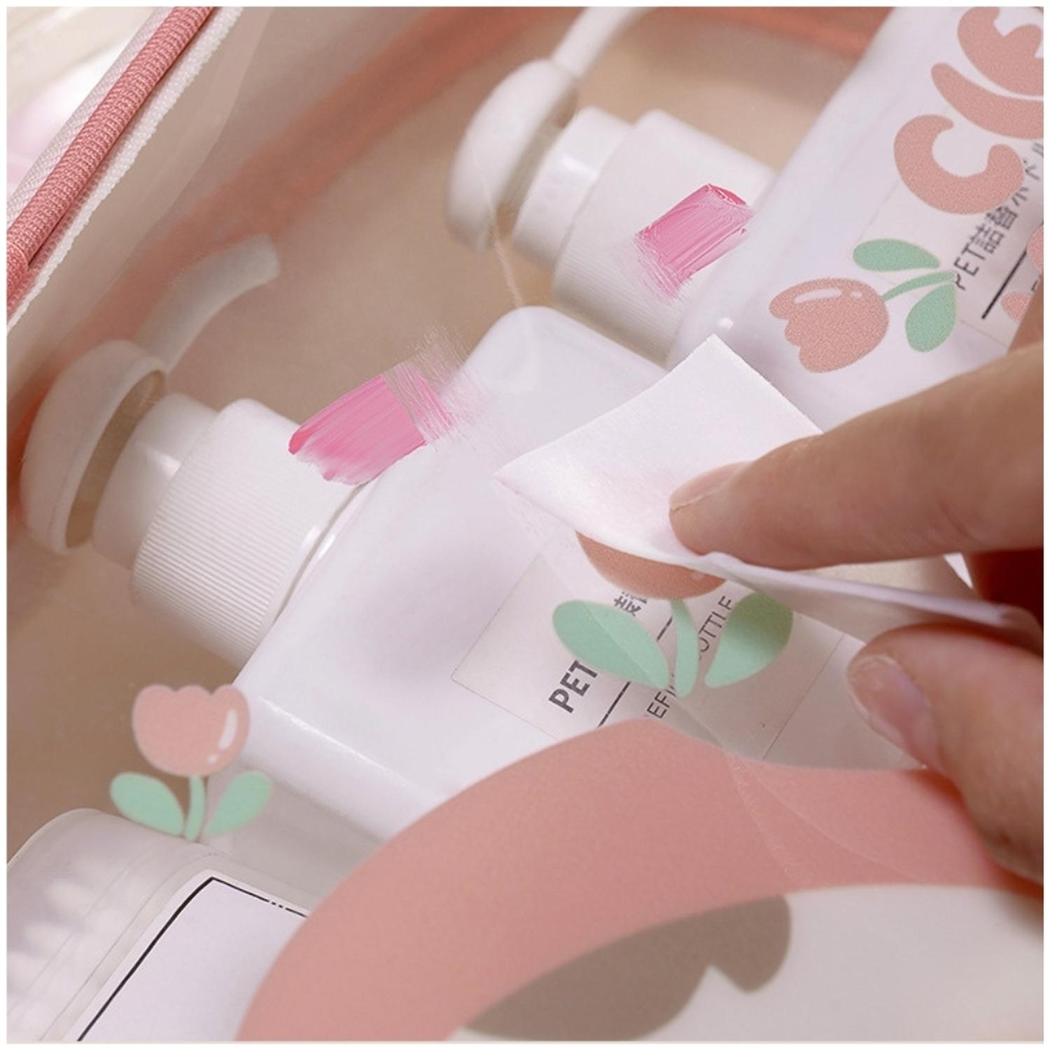 PACK X3 NECESER ORGANIZADOR DE MAQUILLAJE COSMÉTICOS RS 26N - 6
