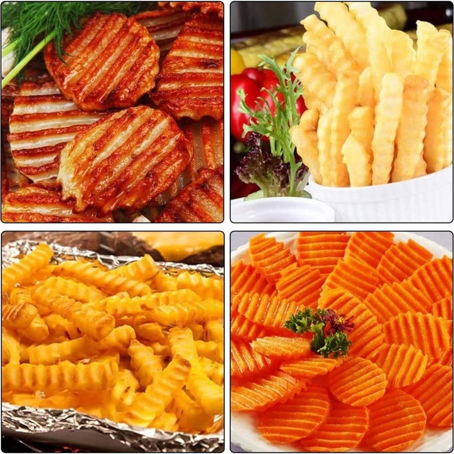PACK X3 CUCHILLO CORTE ONDULADO PARA PAPAS FRITAS 03C - 3