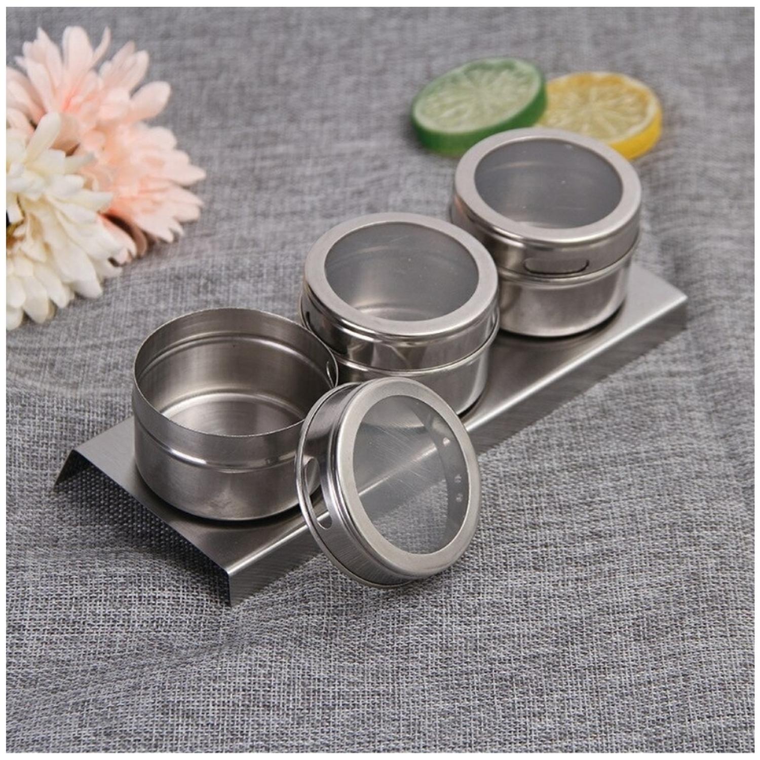 PACK X3 SET DE 3 CONDIMENTERO ESPECIERO IMANTADO 06E - 3